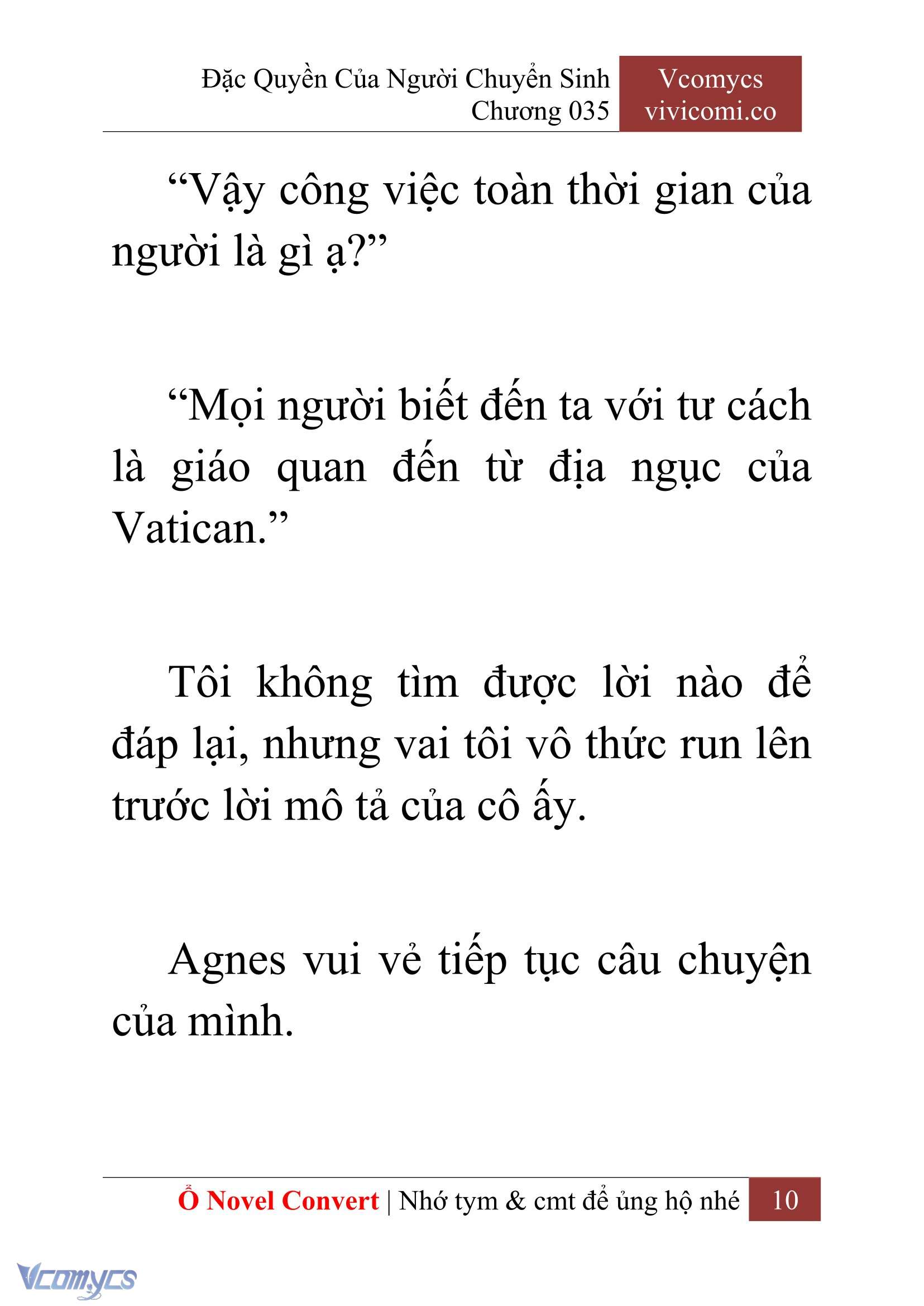 [Novel] Đặc Quyền Của Người Chuyển Sinh Chapter 35 - Trang 13