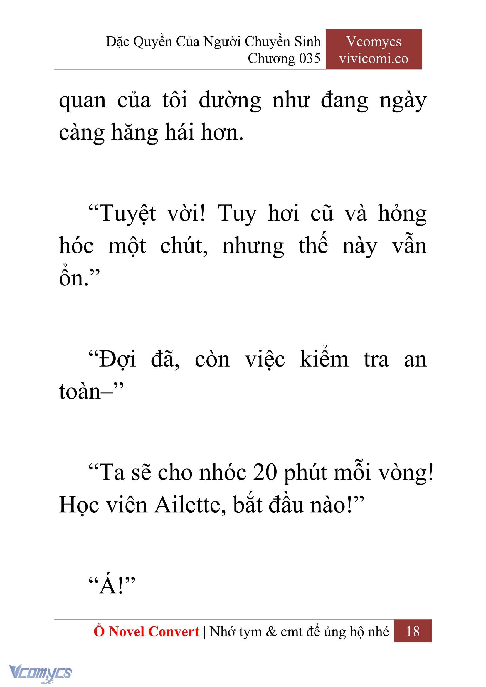 [Novel] Đặc Quyền Của Người Chuyển Sinh Chapter 35 - Trang 21
