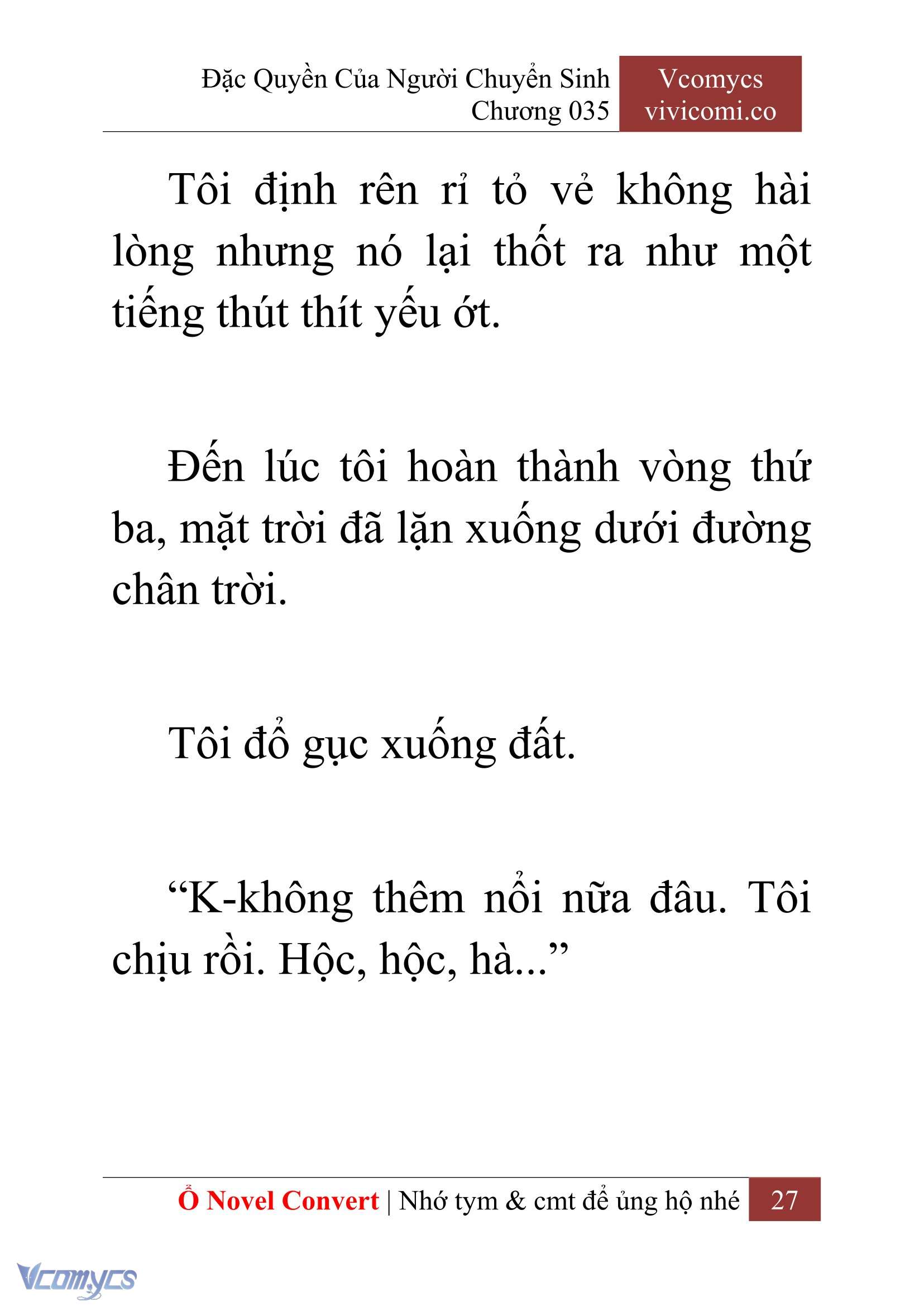 [Novel] Đặc Quyền Của Người Chuyển Sinh Chapter 35 - Trang 30