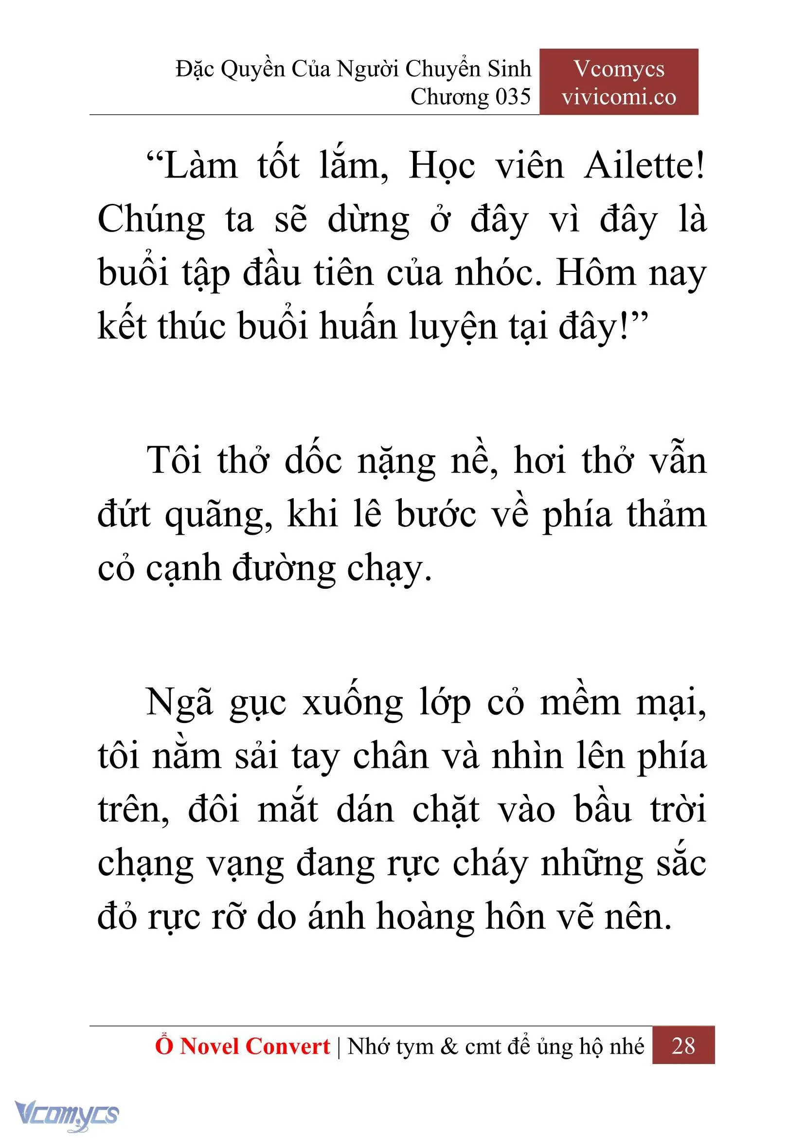 [Novel] Đặc Quyền Của Người Chuyển Sinh Chapter 35 - Trang 31
