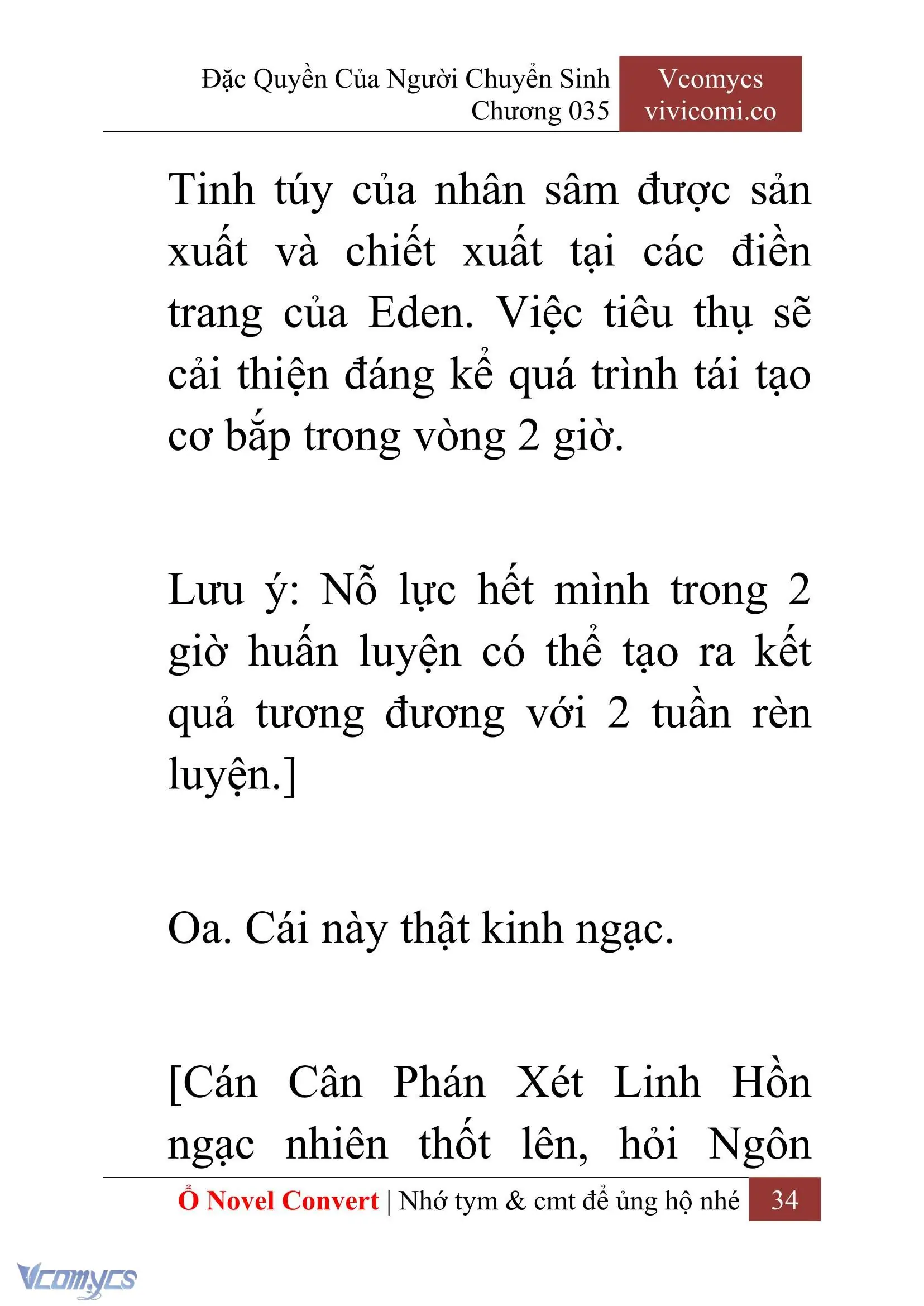 [Novel] Đặc Quyền Của Người Chuyển Sinh Chapter 35 - Trang 37
