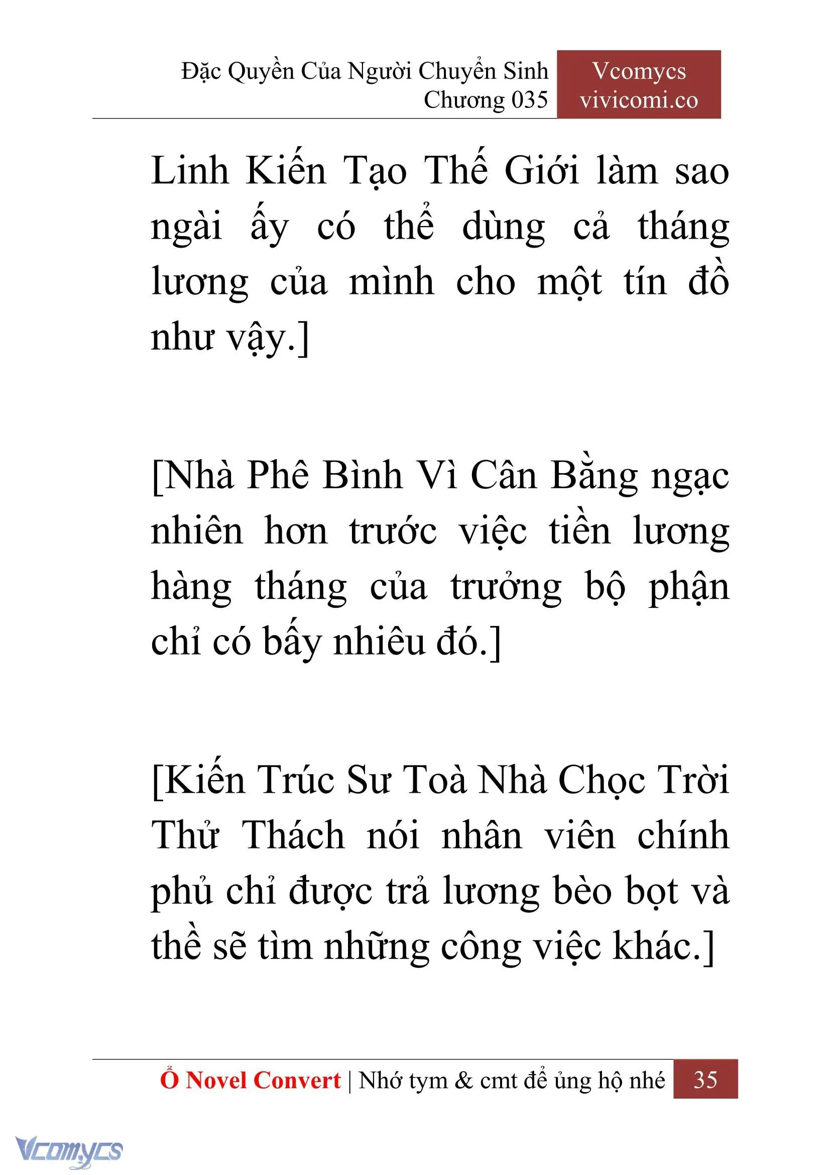 [Novel] Đặc Quyền Của Người Chuyển Sinh Chapter 35 - Trang 38