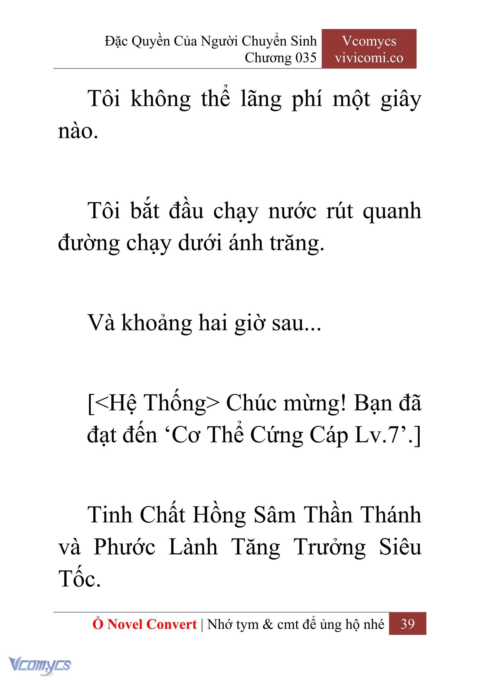 [Novel] Đặc Quyền Của Người Chuyển Sinh Chapter 35 - Trang 42