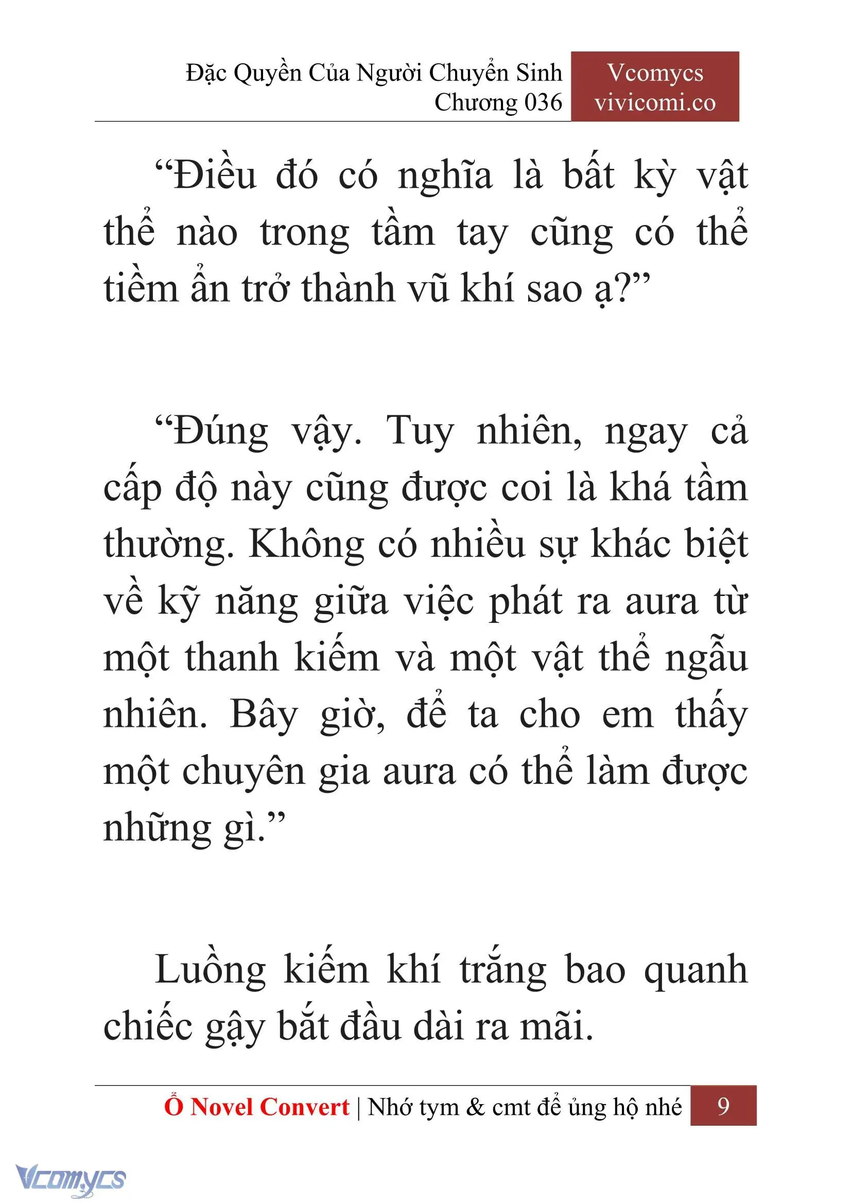 [Novel] Đặc Quyền Của Người Chuyển Sinh Chapter 36 - Trang 12