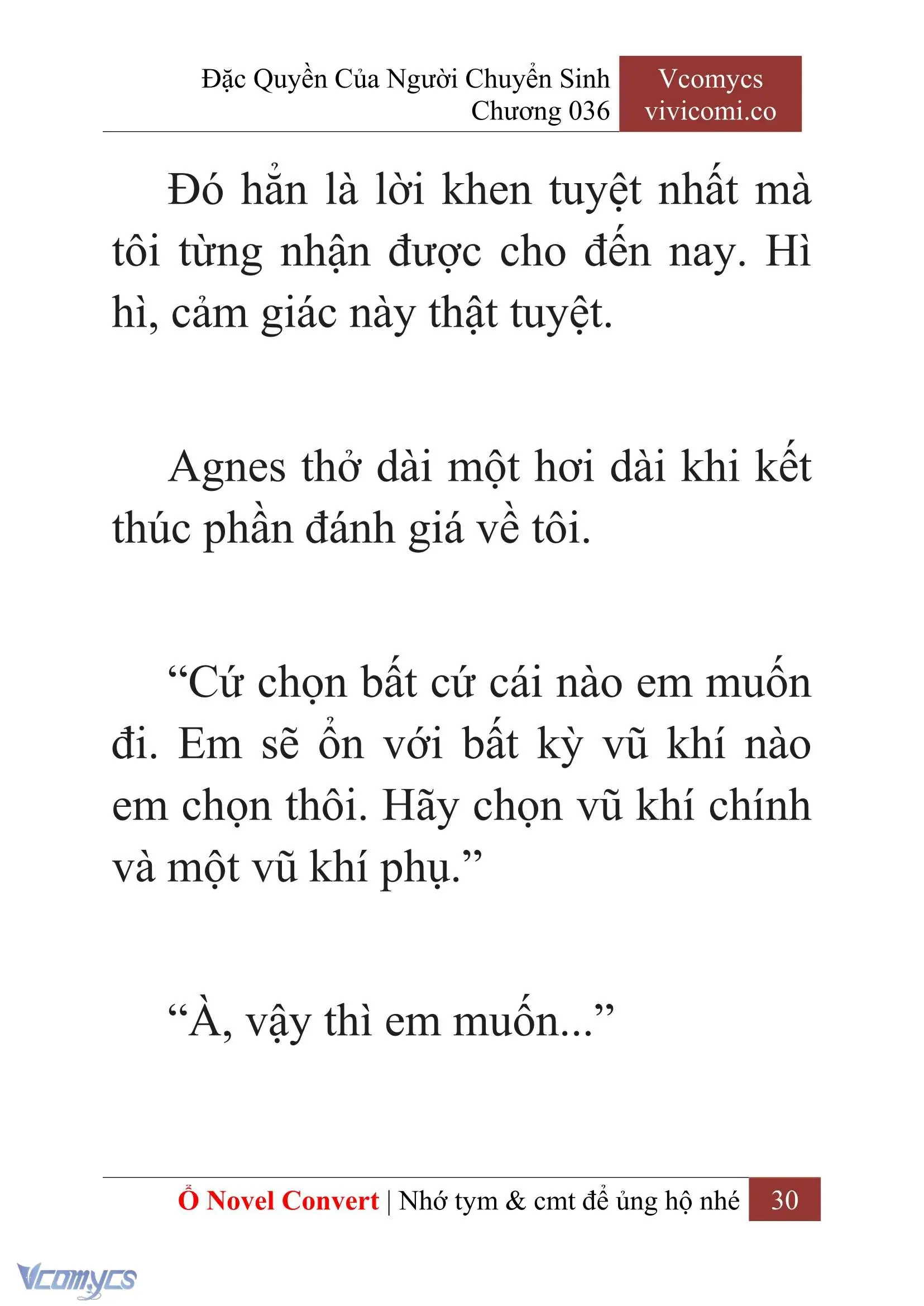 [Novel] Đặc Quyền Của Người Chuyển Sinh Chapter 36 - Trang 33