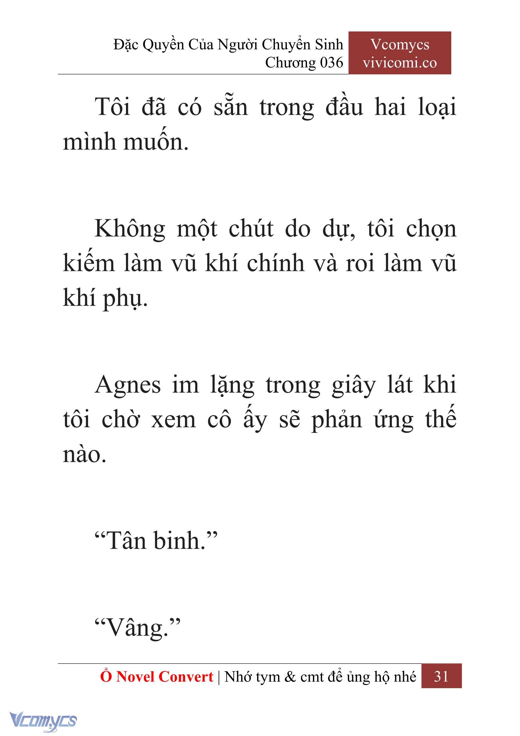 [Novel] Đặc Quyền Của Người Chuyển Sinh Chapter 36 - Trang 34