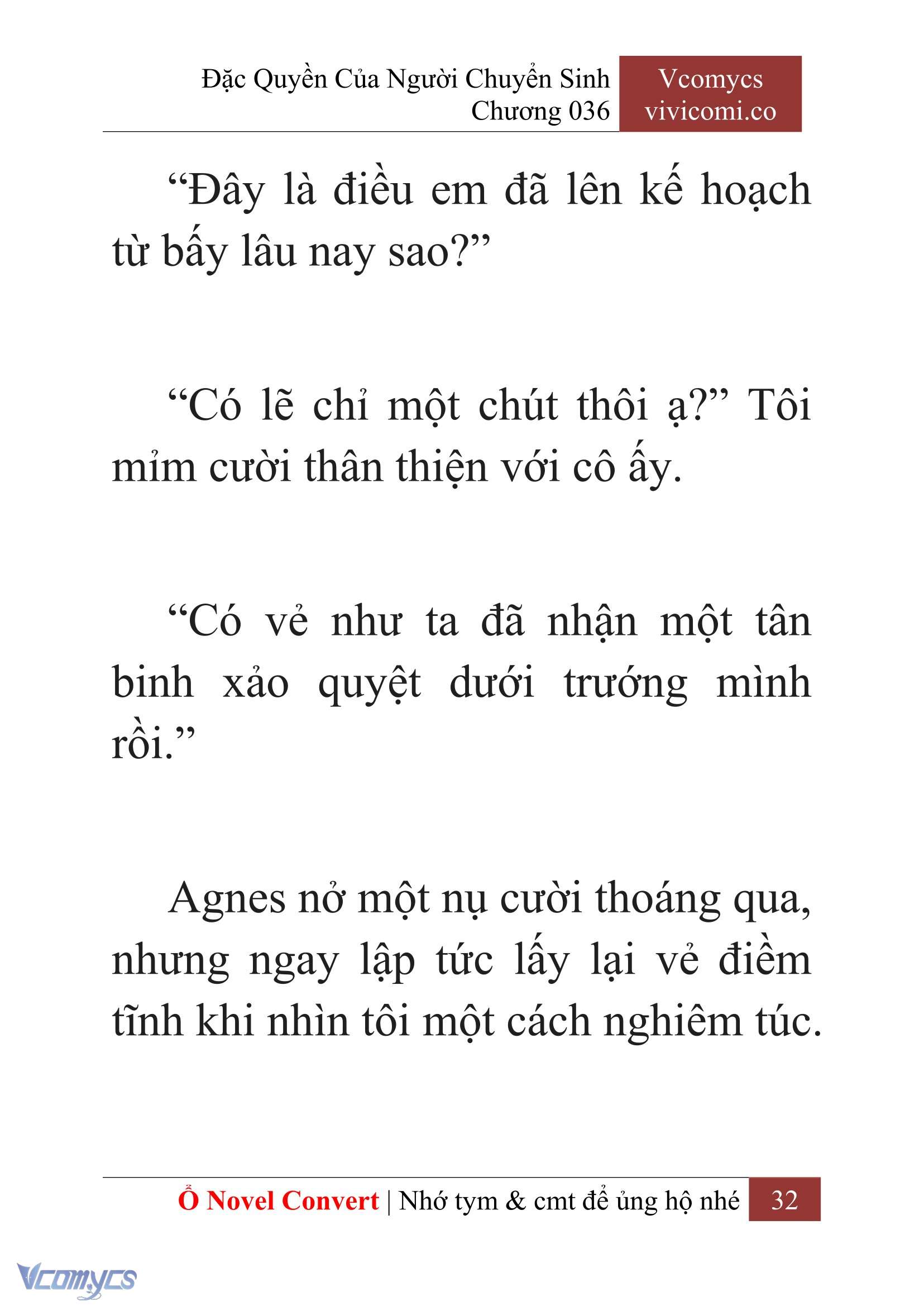 [Novel] Đặc Quyền Của Người Chuyển Sinh Chapter 36 - Trang 35