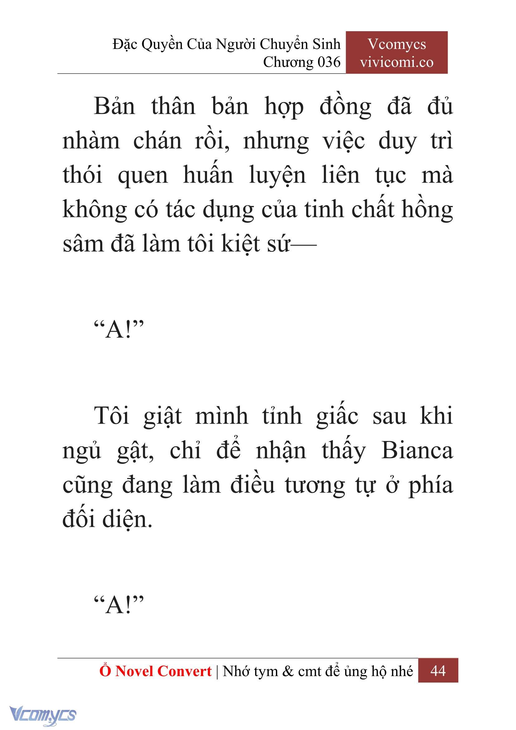 [Novel] Đặc Quyền Của Người Chuyển Sinh Chapter 36 - Trang 45