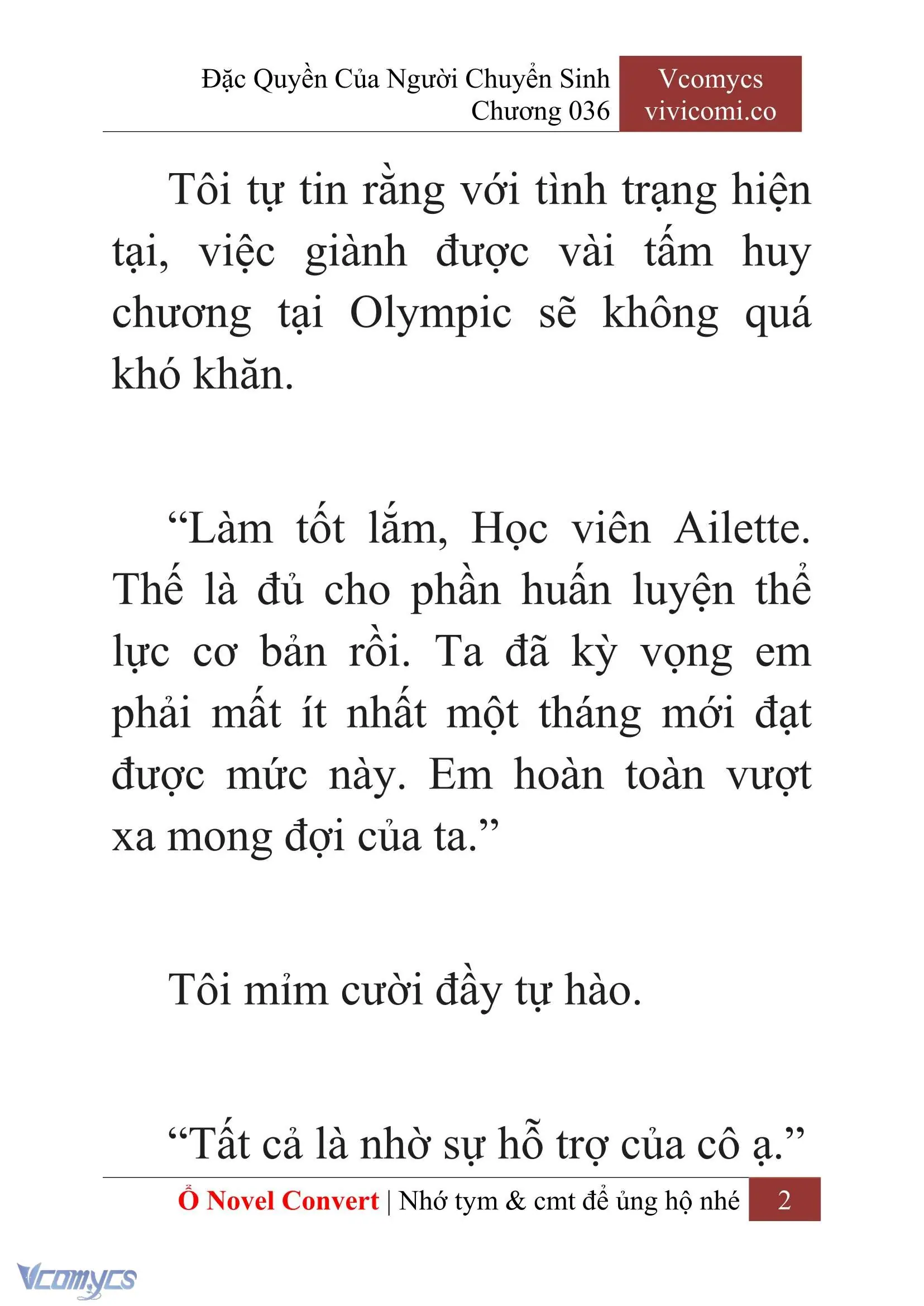 [Novel] Đặc Quyền Của Người Chuyển Sinh Chapter 36 - Trang 5