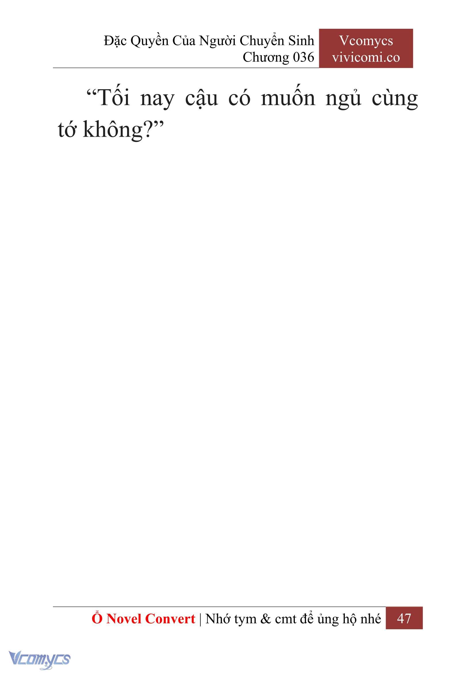 [Novel] Đặc Quyền Của Người Chuyển Sinh Chapter 36 - Trang 48