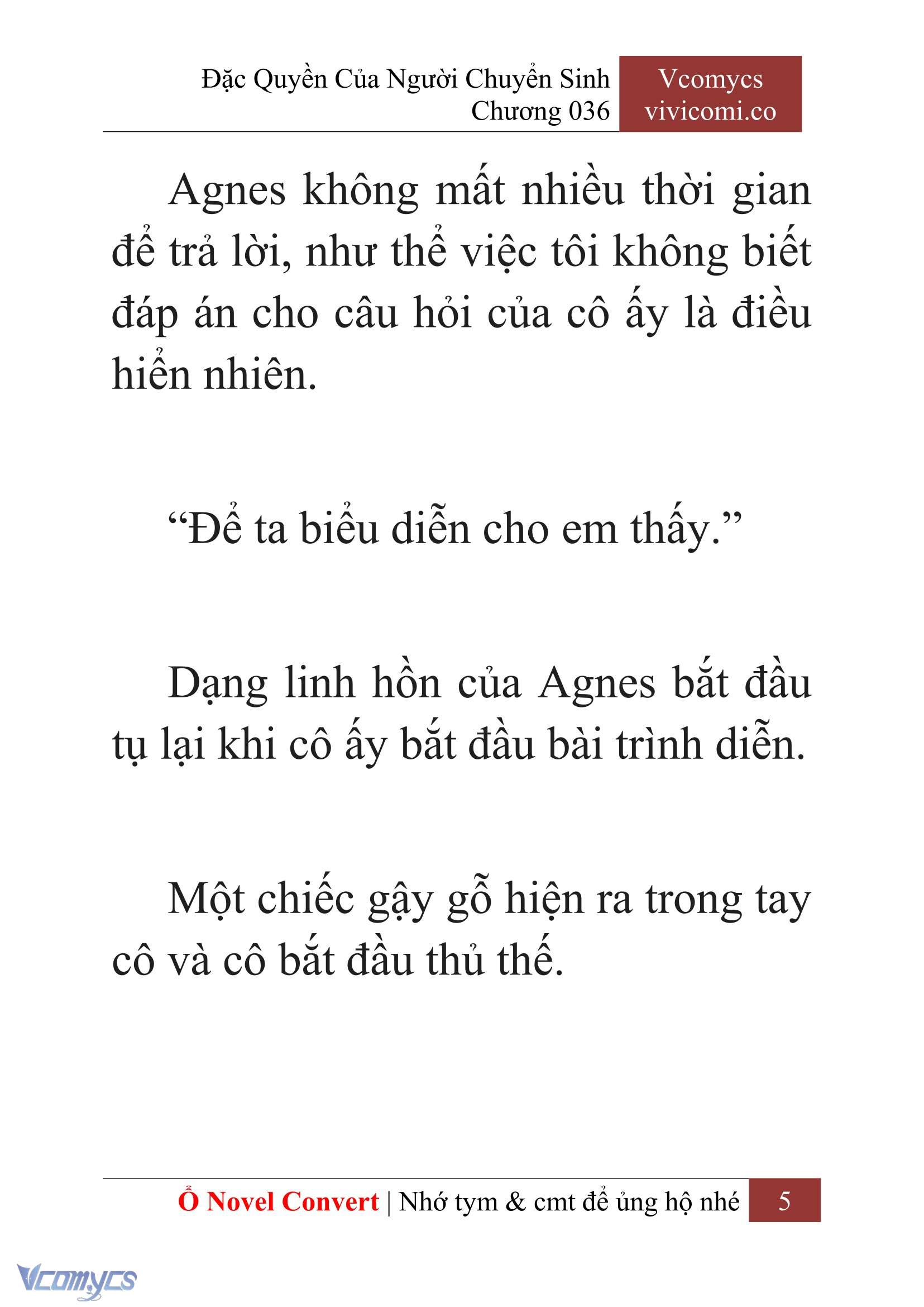 [Novel] Đặc Quyền Của Người Chuyển Sinh Chapter 36 - Trang 8