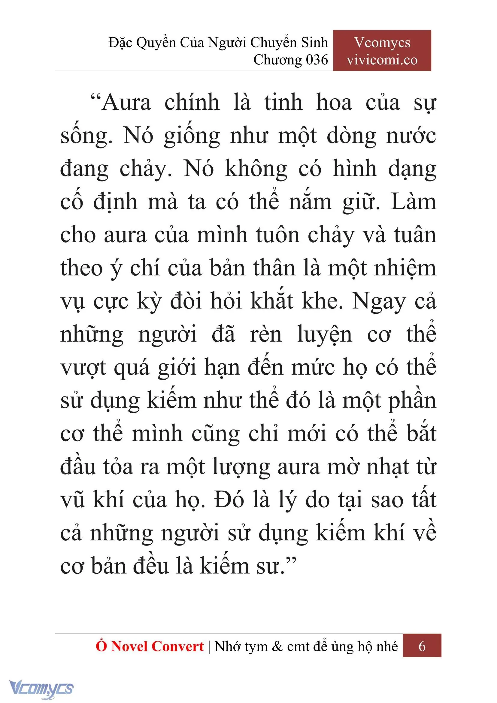 [Novel] Đặc Quyền Của Người Chuyển Sinh Chapter 36 - Trang 9