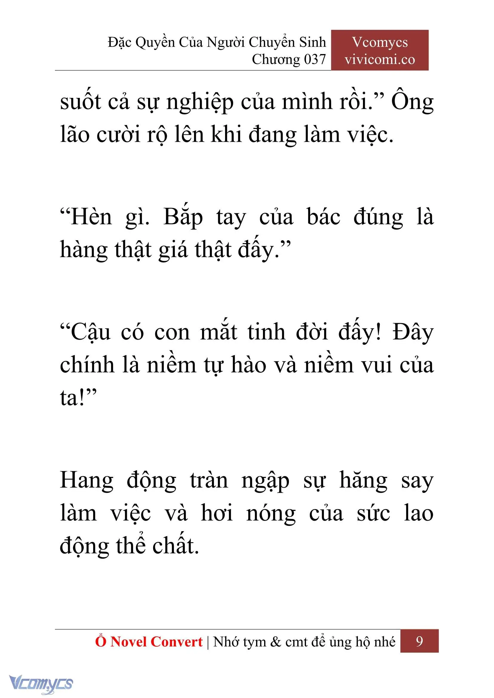 [Novel] Đặc Quyền Của Người Chuyển Sinh Chapter 37 - Trang 12