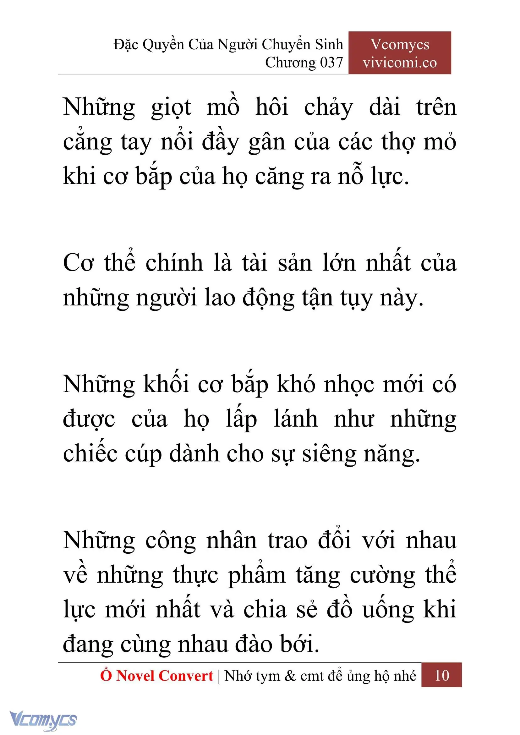 [Novel] Đặc Quyền Của Người Chuyển Sinh Chapter 37 - Trang 13
