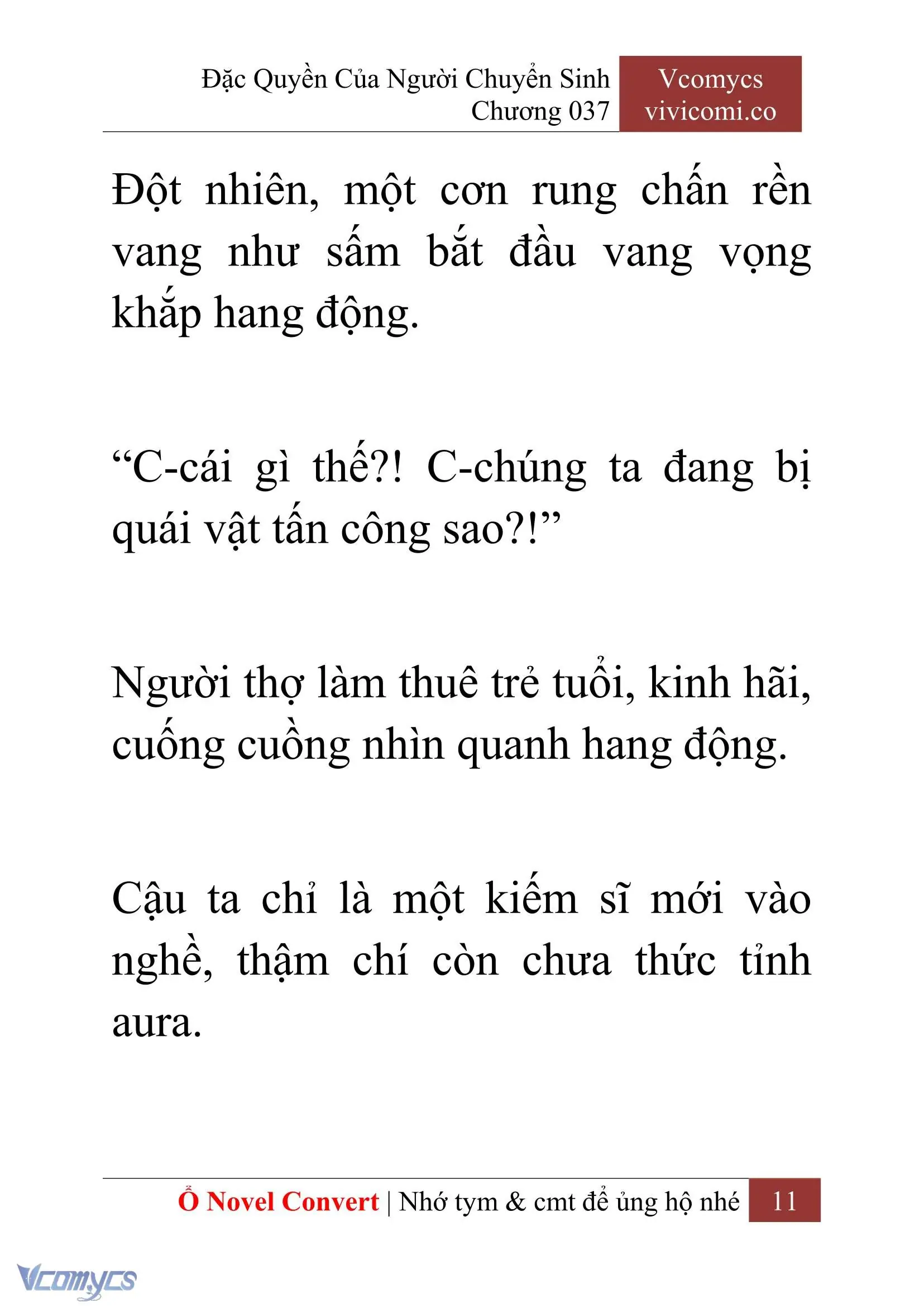 [Novel] Đặc Quyền Của Người Chuyển Sinh Chapter 37 - Trang 14