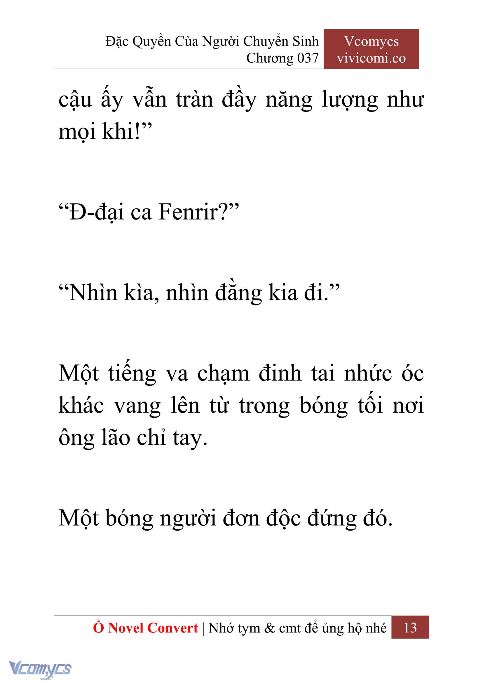 [Novel] Đặc Quyền Của Người Chuyển Sinh Chapter 37 - Trang 16