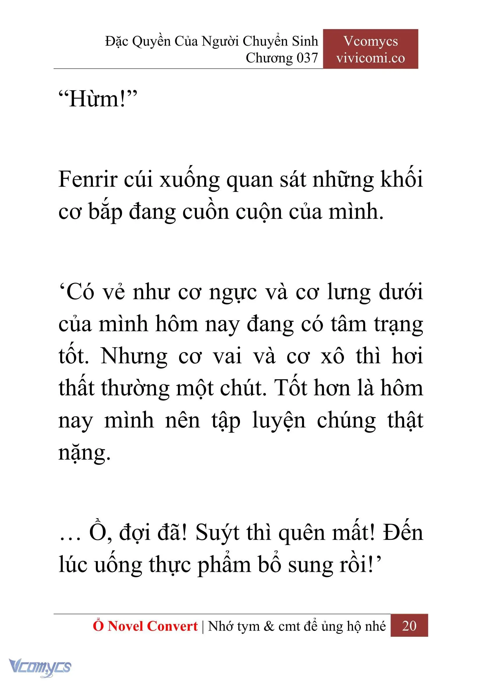 [Novel] Đặc Quyền Của Người Chuyển Sinh Chapter 37 - Trang 23
