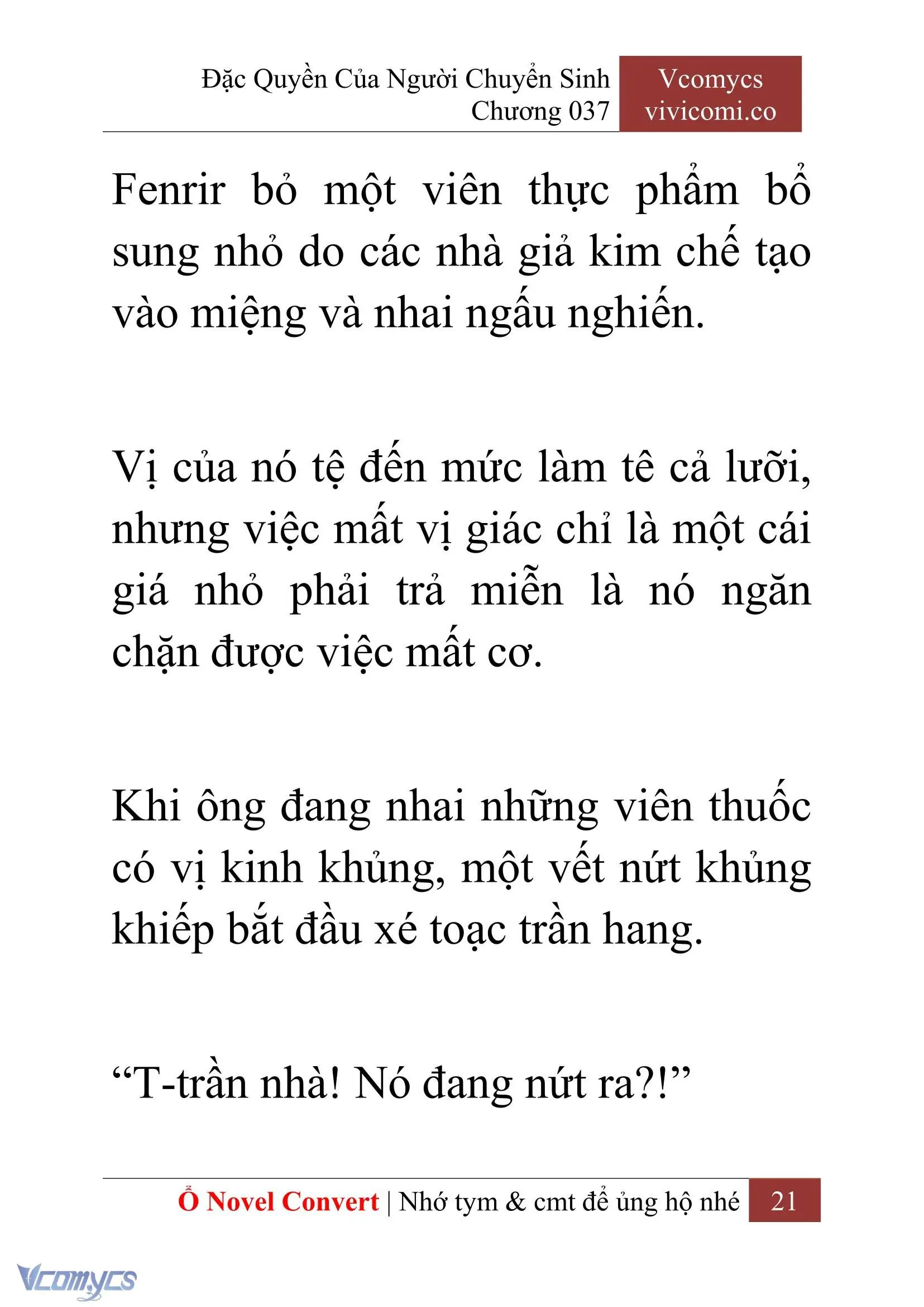 [Novel] Đặc Quyền Của Người Chuyển Sinh Chapter 37 - Trang 24