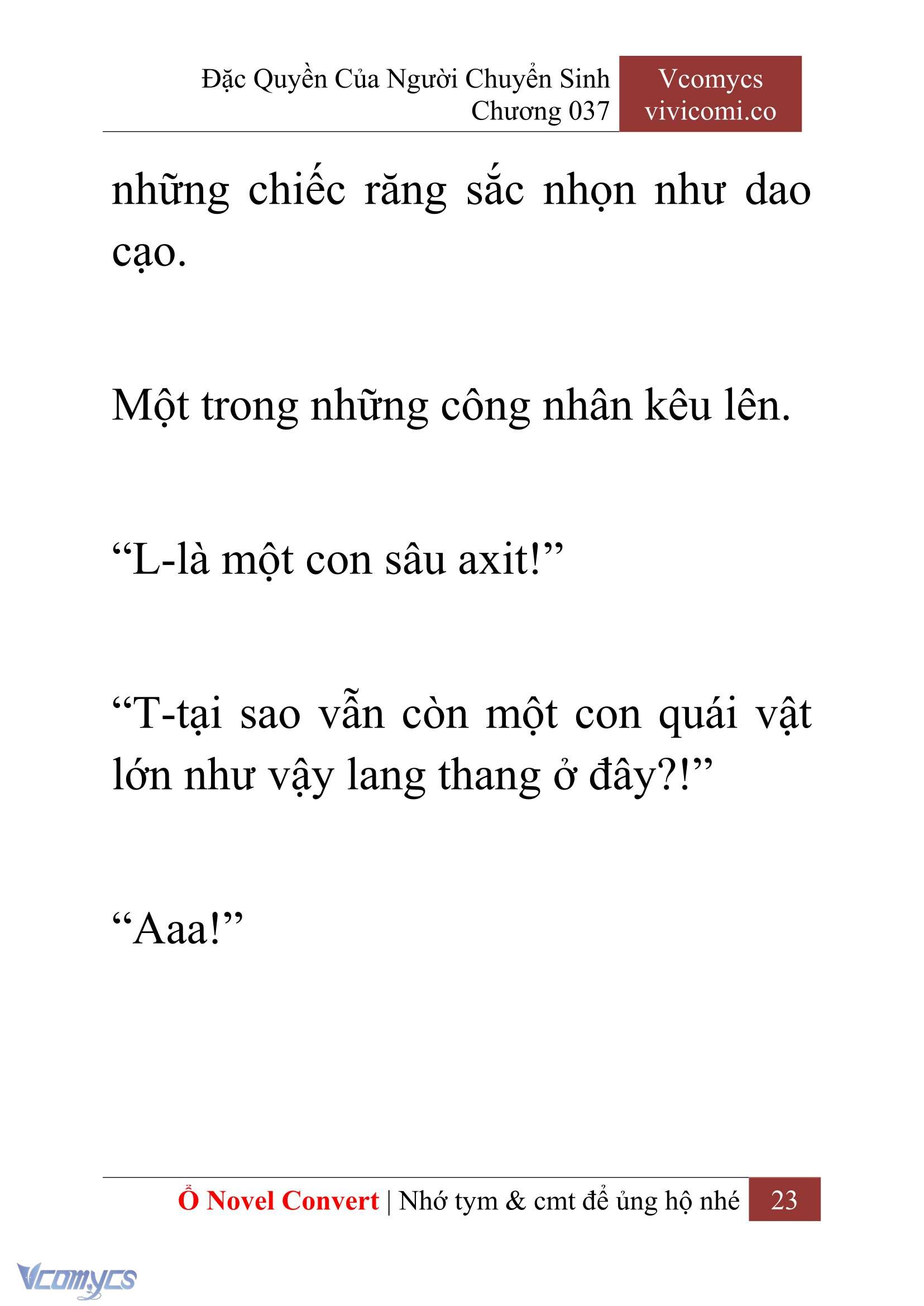 [Novel] Đặc Quyền Của Người Chuyển Sinh Chapter 37 - Trang 26