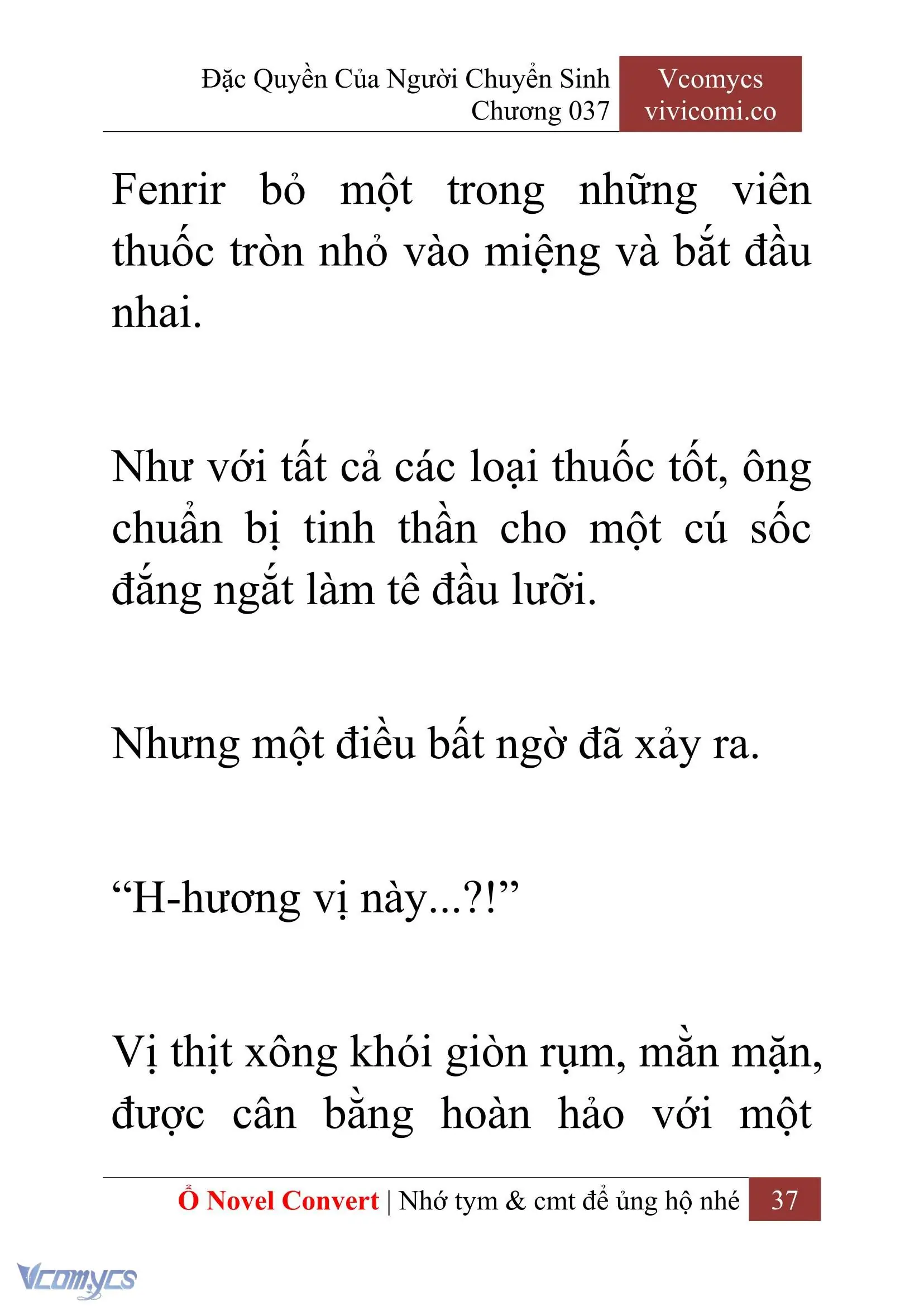 [Novel] Đặc Quyền Của Người Chuyển Sinh Chapter 37 - Trang 40