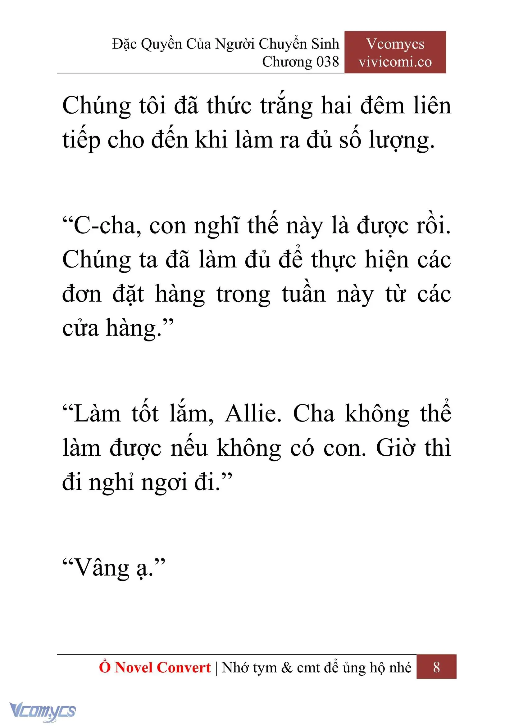 [Novel] Đặc Quyền Của Người Chuyển Sinh Chapter 38 - Trang 11