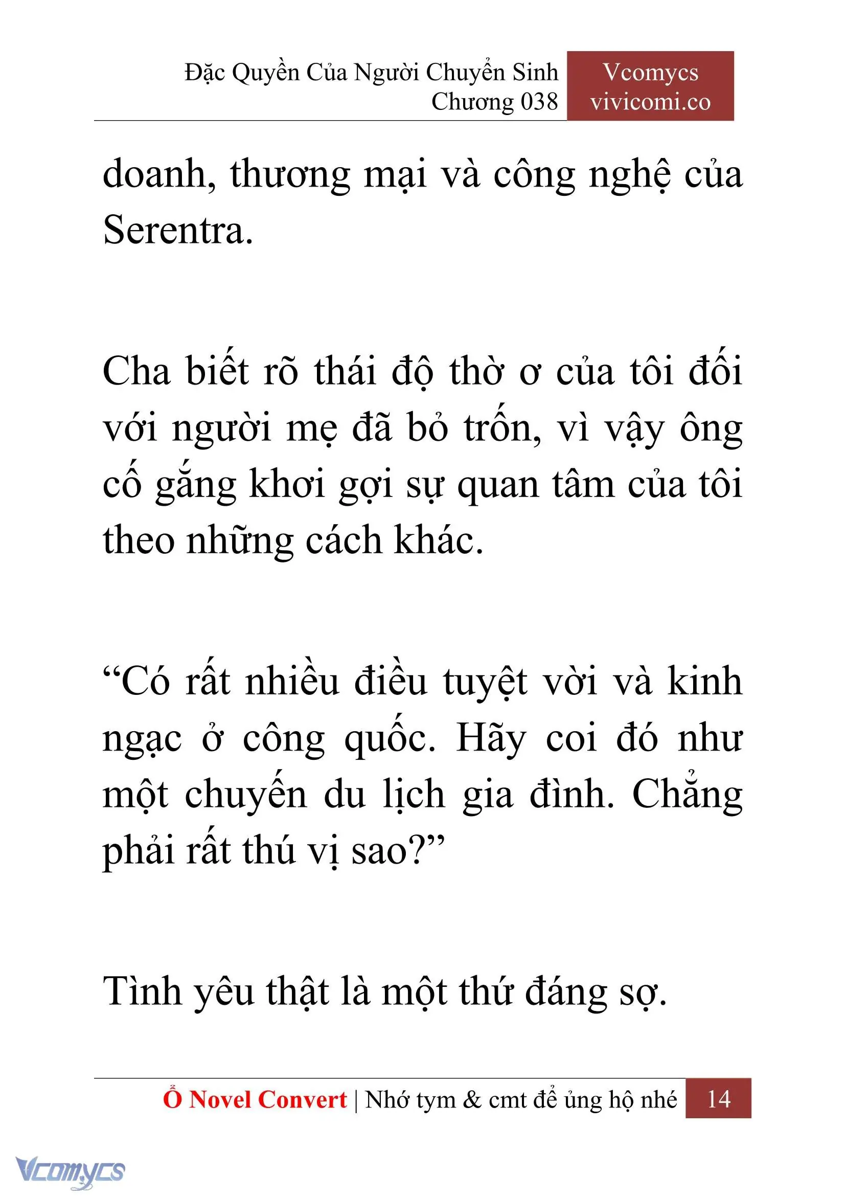 [Novel] Đặc Quyền Của Người Chuyển Sinh Chapter 38 - Trang 17