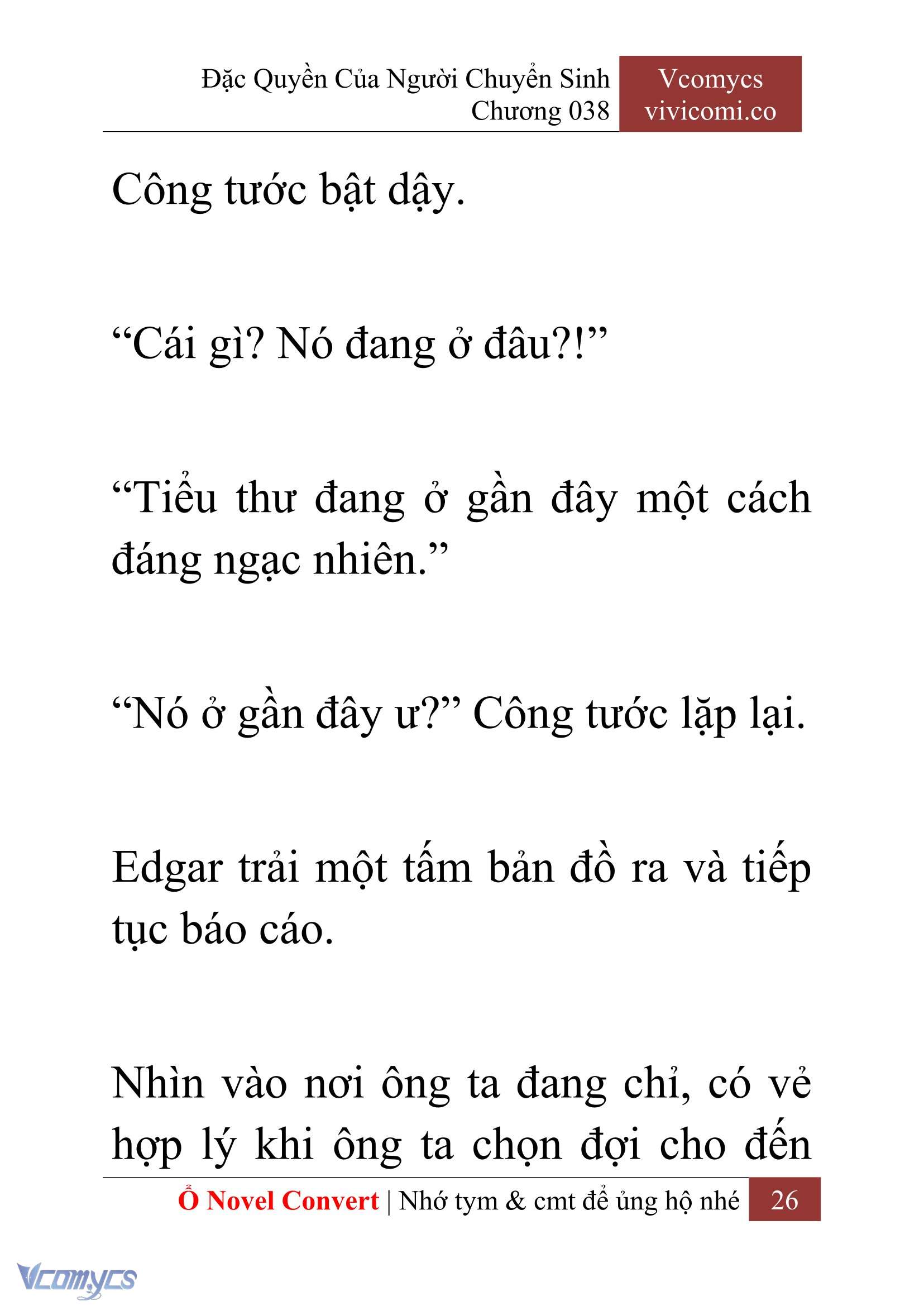 [Novel] Đặc Quyền Của Người Chuyển Sinh Chapter 38 - Trang 28
