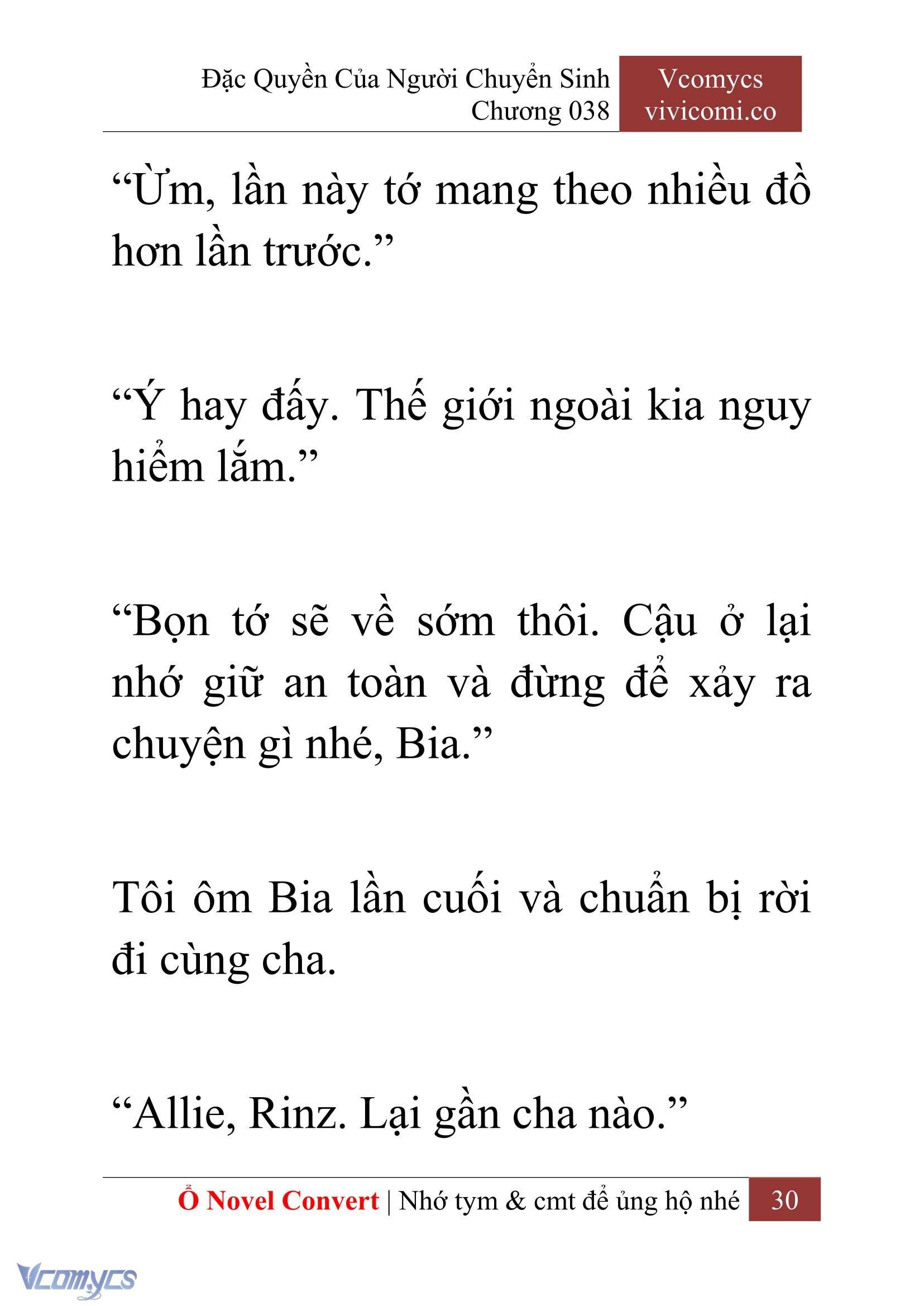 [Novel] Đặc Quyền Của Người Chuyển Sinh Chapter 38 - Trang 32