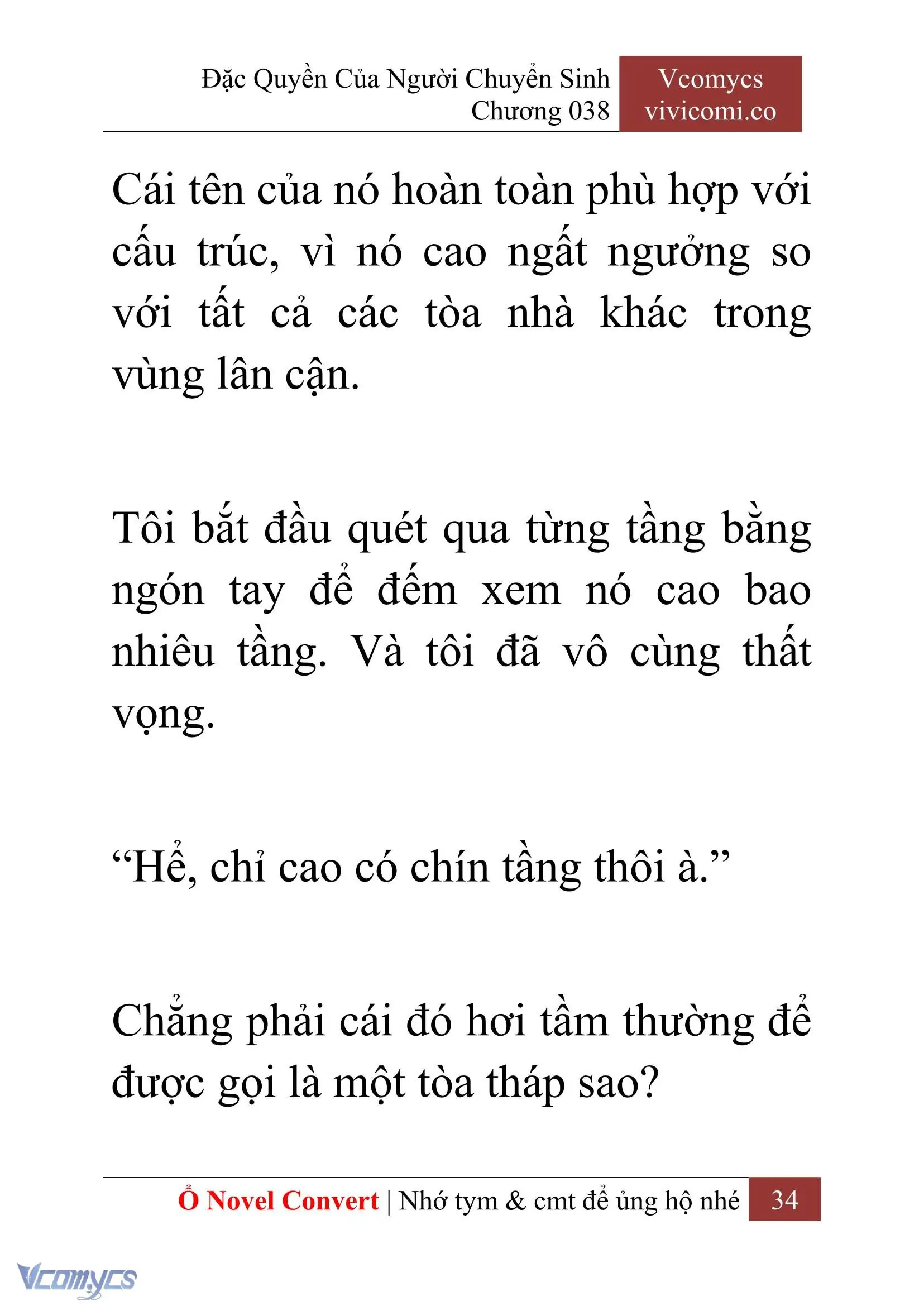 [Novel] Đặc Quyền Của Người Chuyển Sinh Chapter 38 - Trang 36