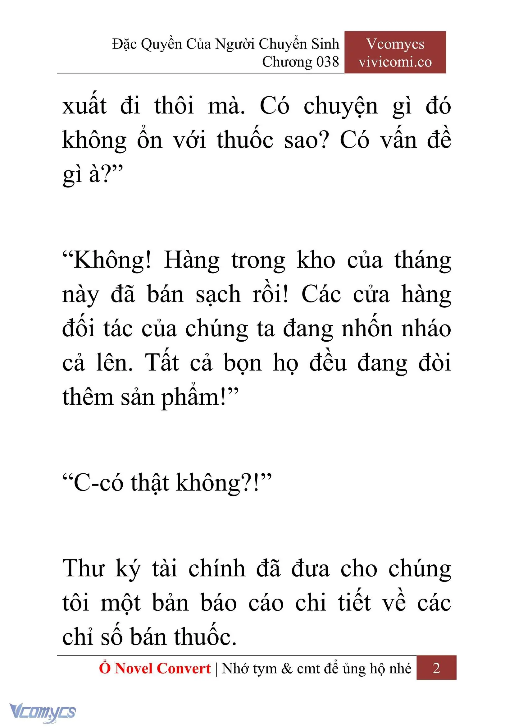[Novel] Đặc Quyền Của Người Chuyển Sinh Chapter 38 - Trang 5