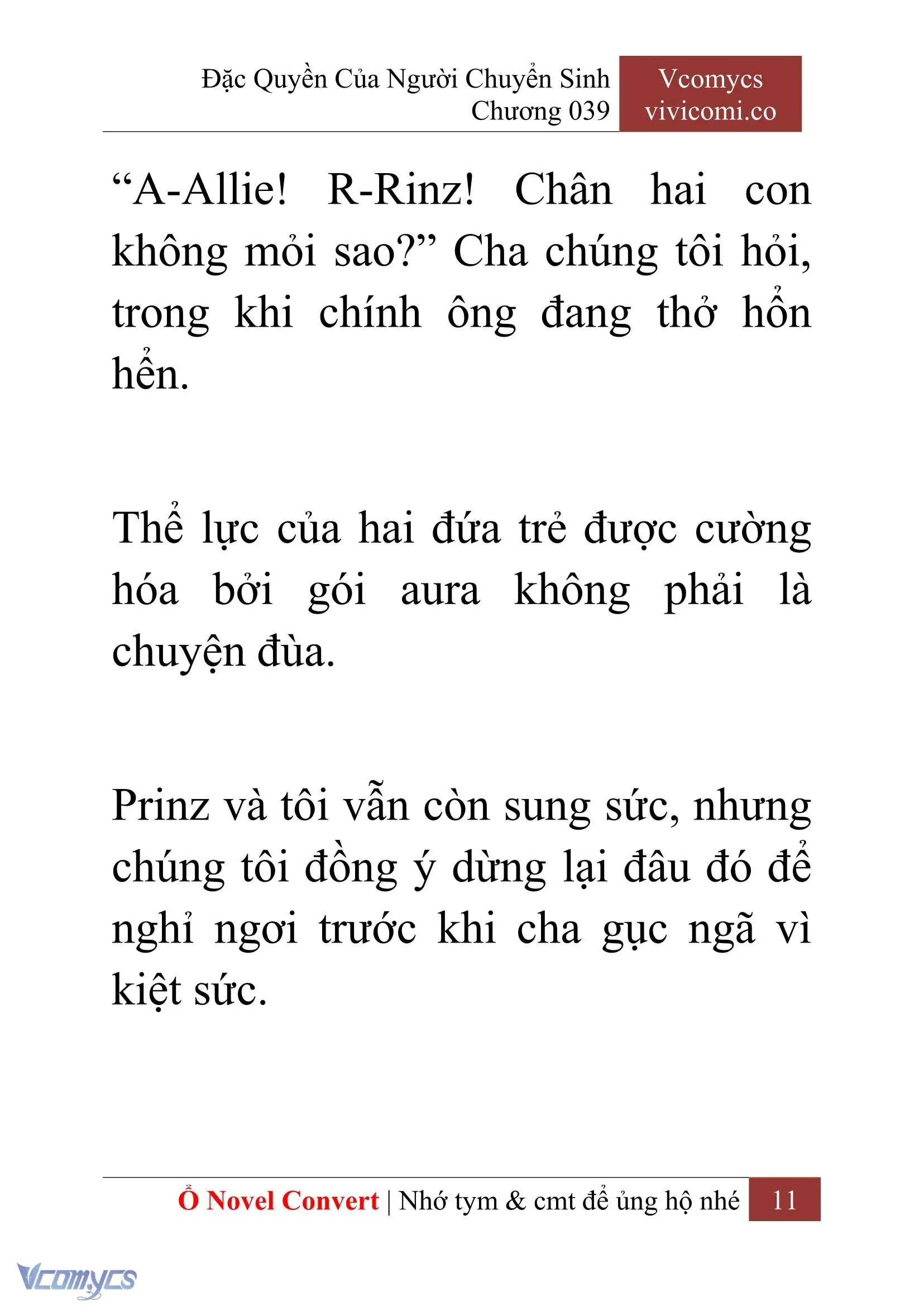 [Novel] Đặc Quyền Của Người Chuyển Sinh Chapter 39 - Trang 13