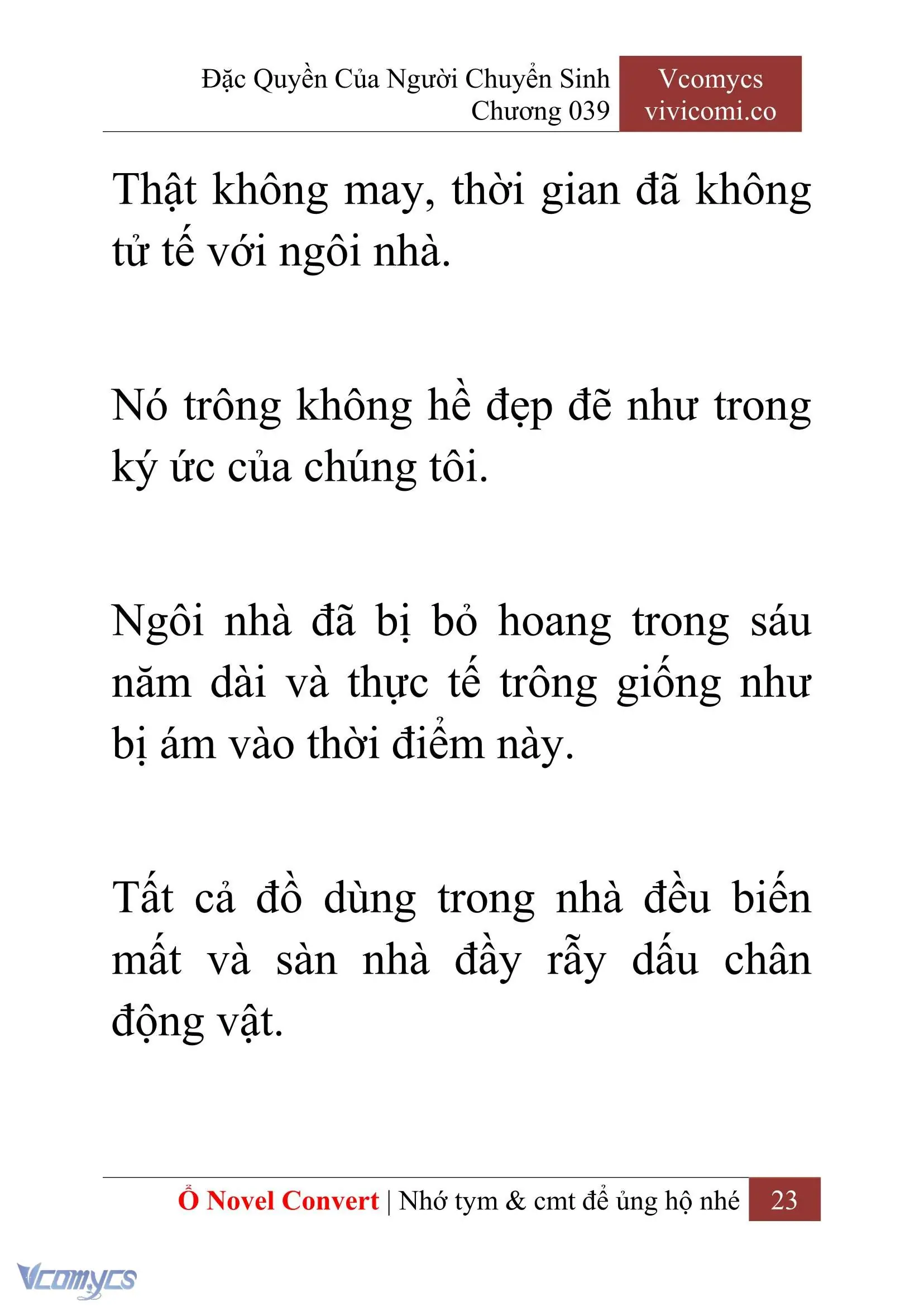 [Novel] Đặc Quyền Của Người Chuyển Sinh Chapter 39 - Trang 25