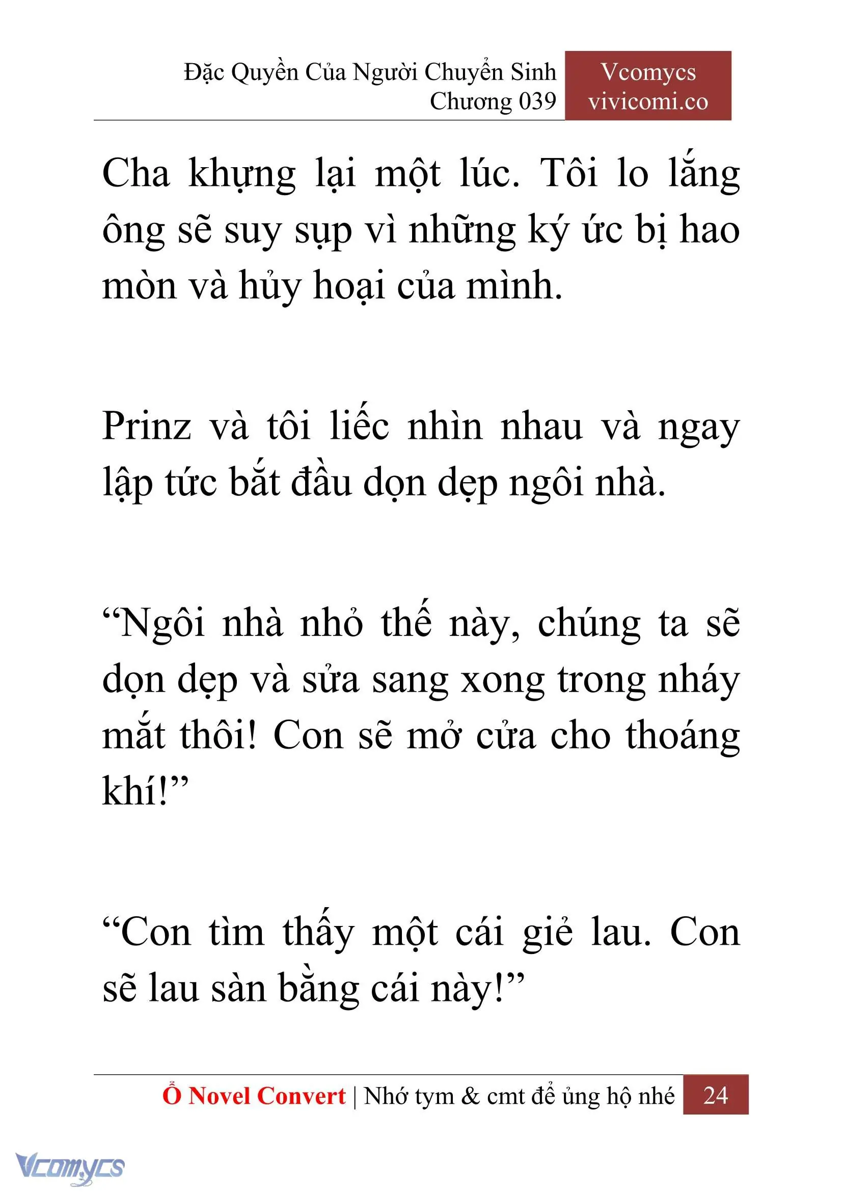 [Novel] Đặc Quyền Của Người Chuyển Sinh Chapter 39 - Trang 26