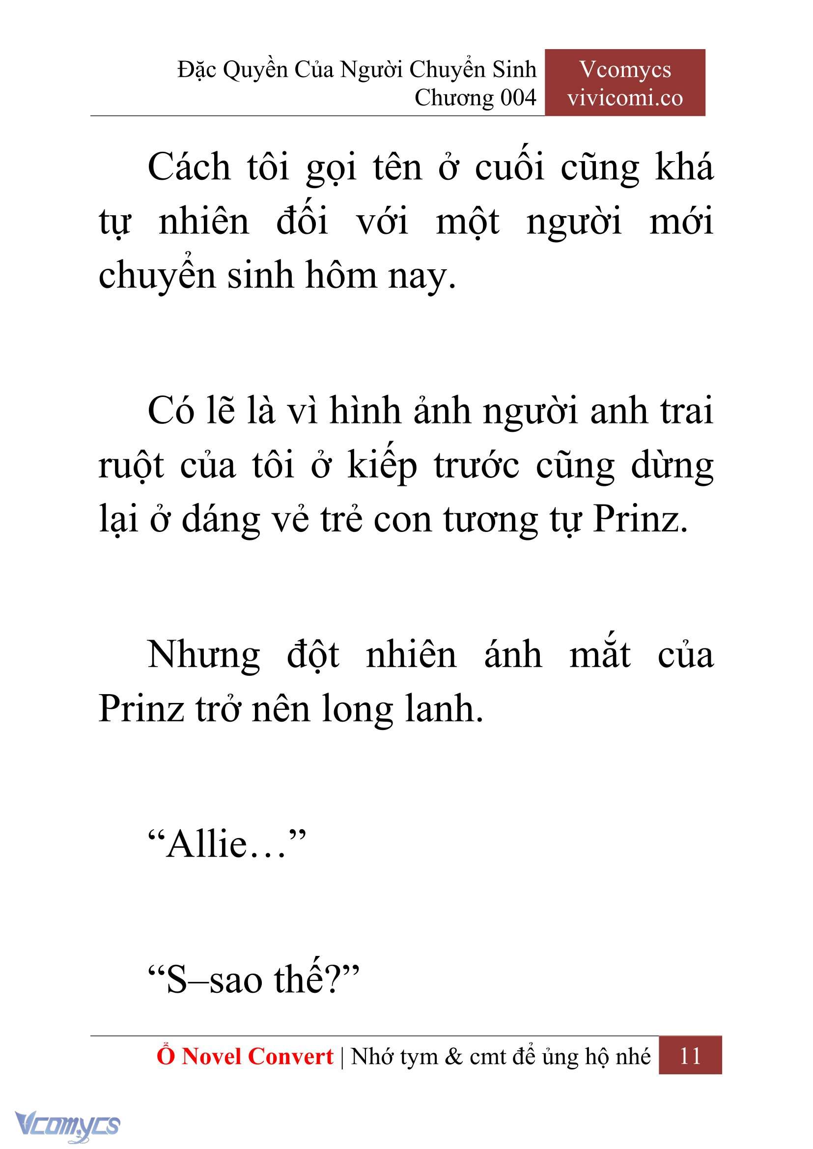 [Novel] Đặc Quyền Của Người Chuyển Sinh Chapter 4 - Trang 13