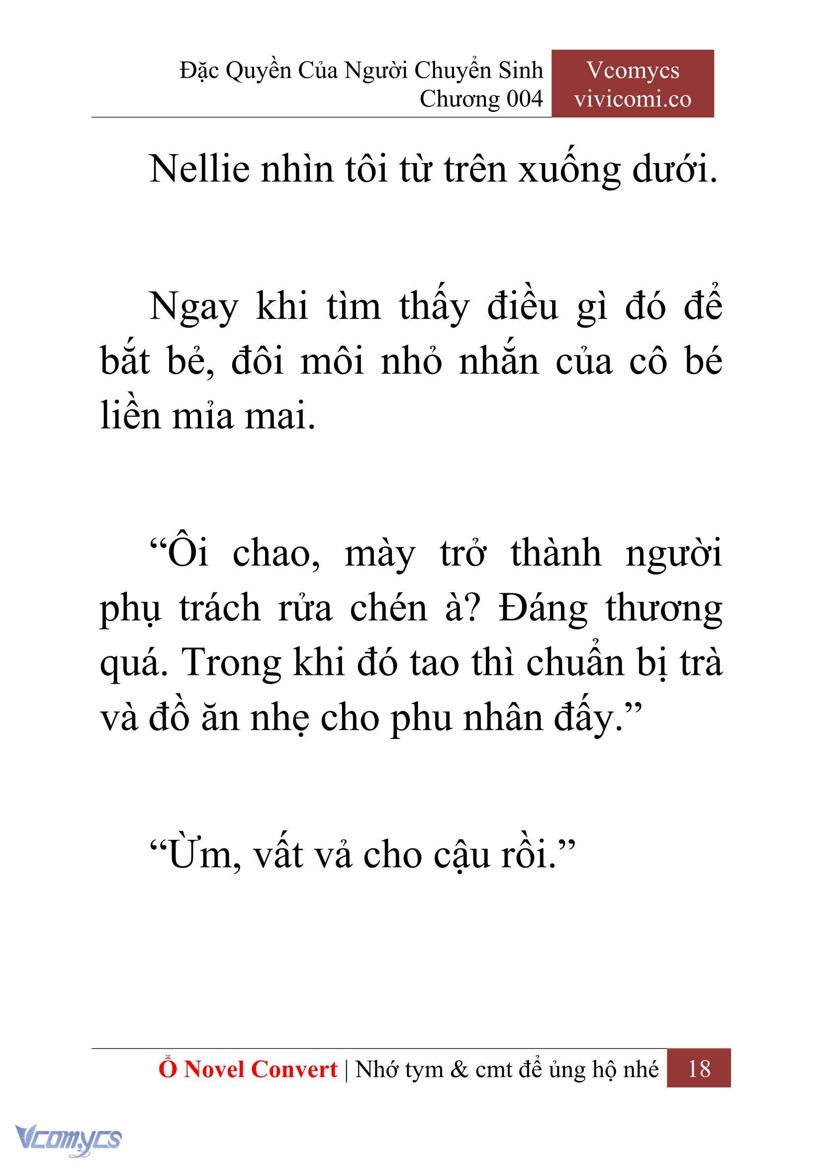 [Novel] Đặc Quyền Của Người Chuyển Sinh Chapter 4 - Trang 20