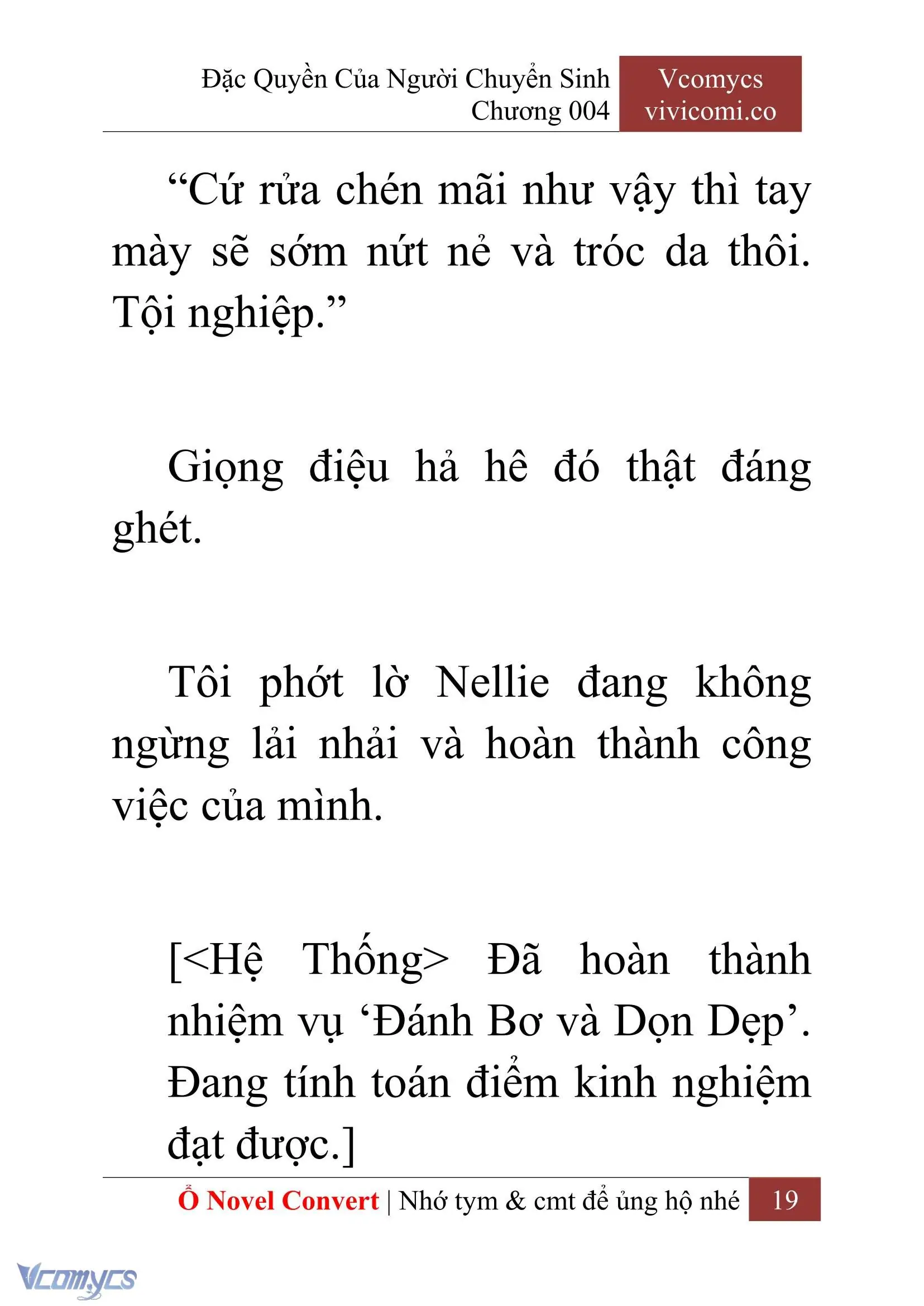 [Novel] Đặc Quyền Của Người Chuyển Sinh Chapter 4 - Trang 21