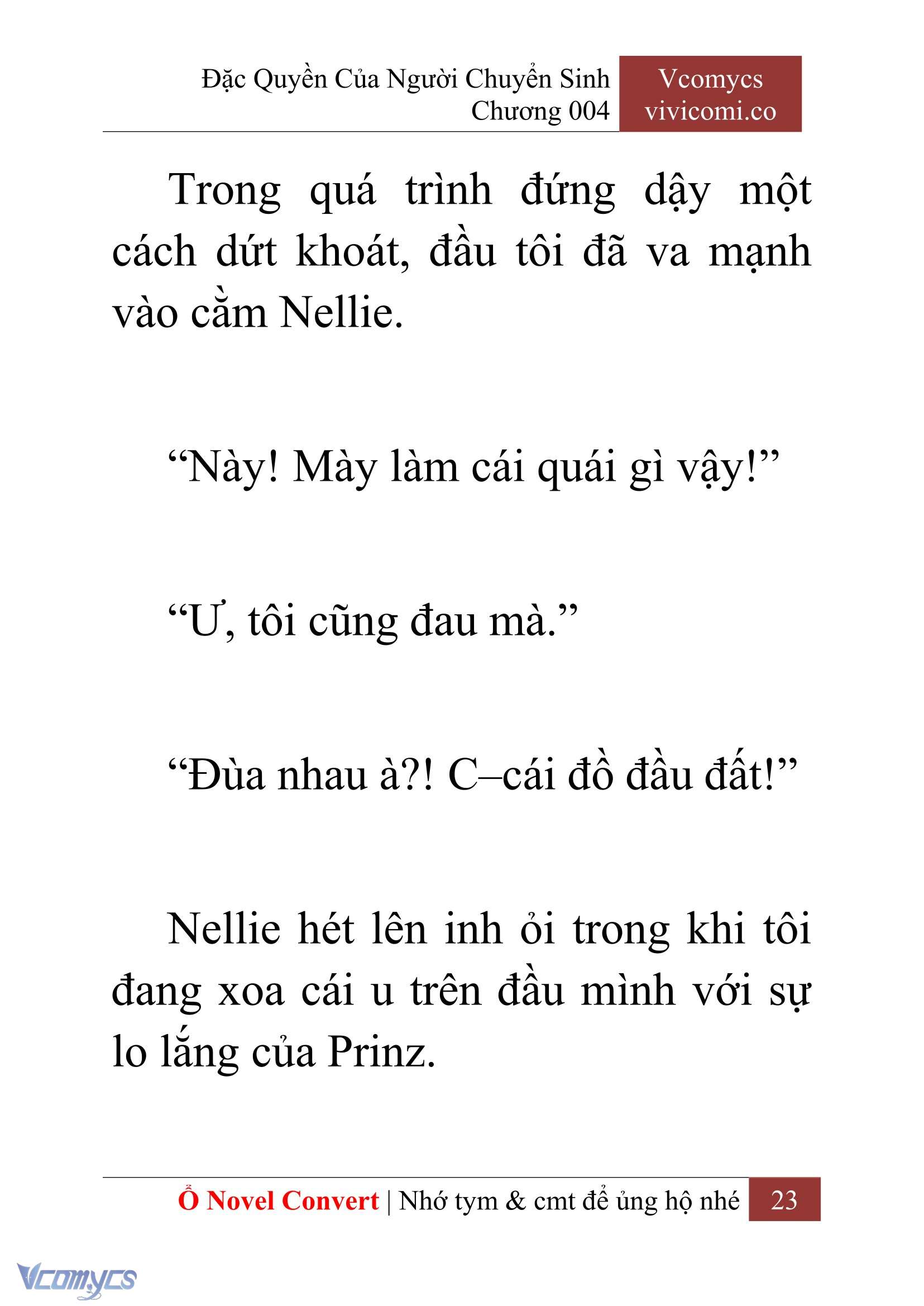 [Novel] Đặc Quyền Của Người Chuyển Sinh Chapter 4 - Trang 25
