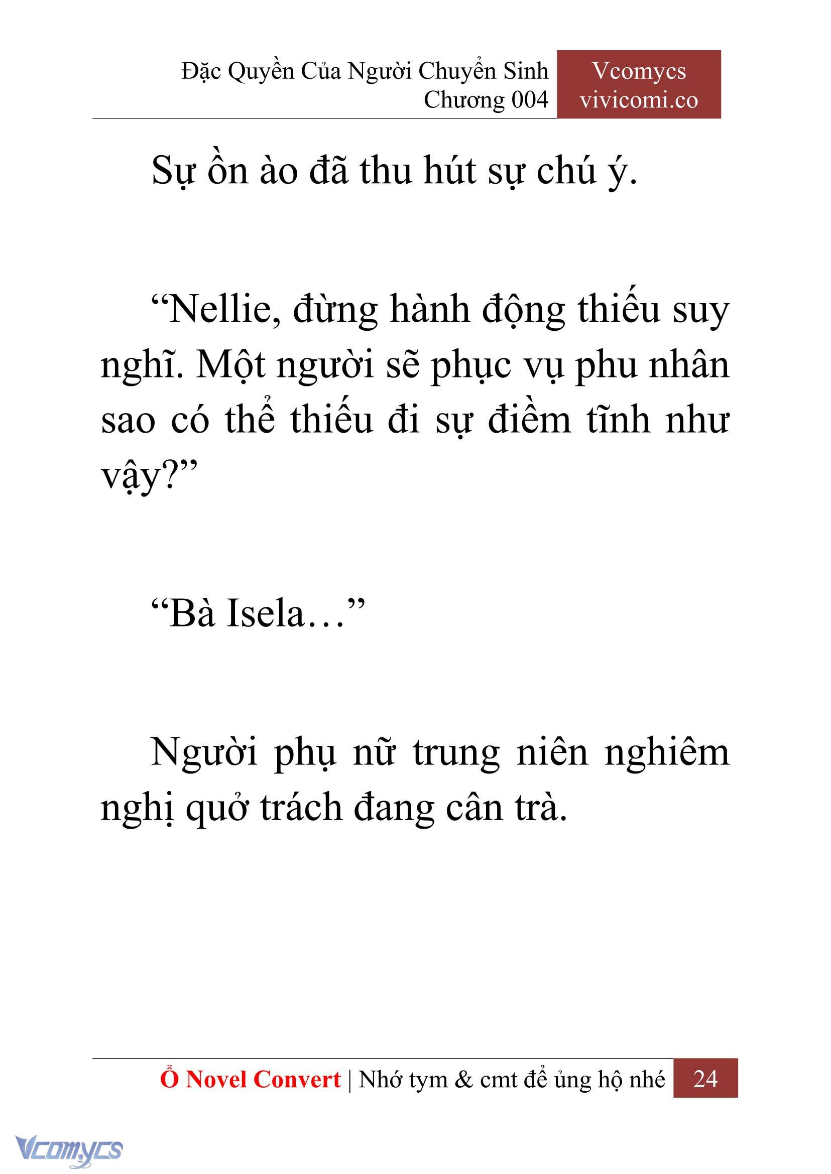 [Novel] Đặc Quyền Của Người Chuyển Sinh Chapter 4 - Trang 26