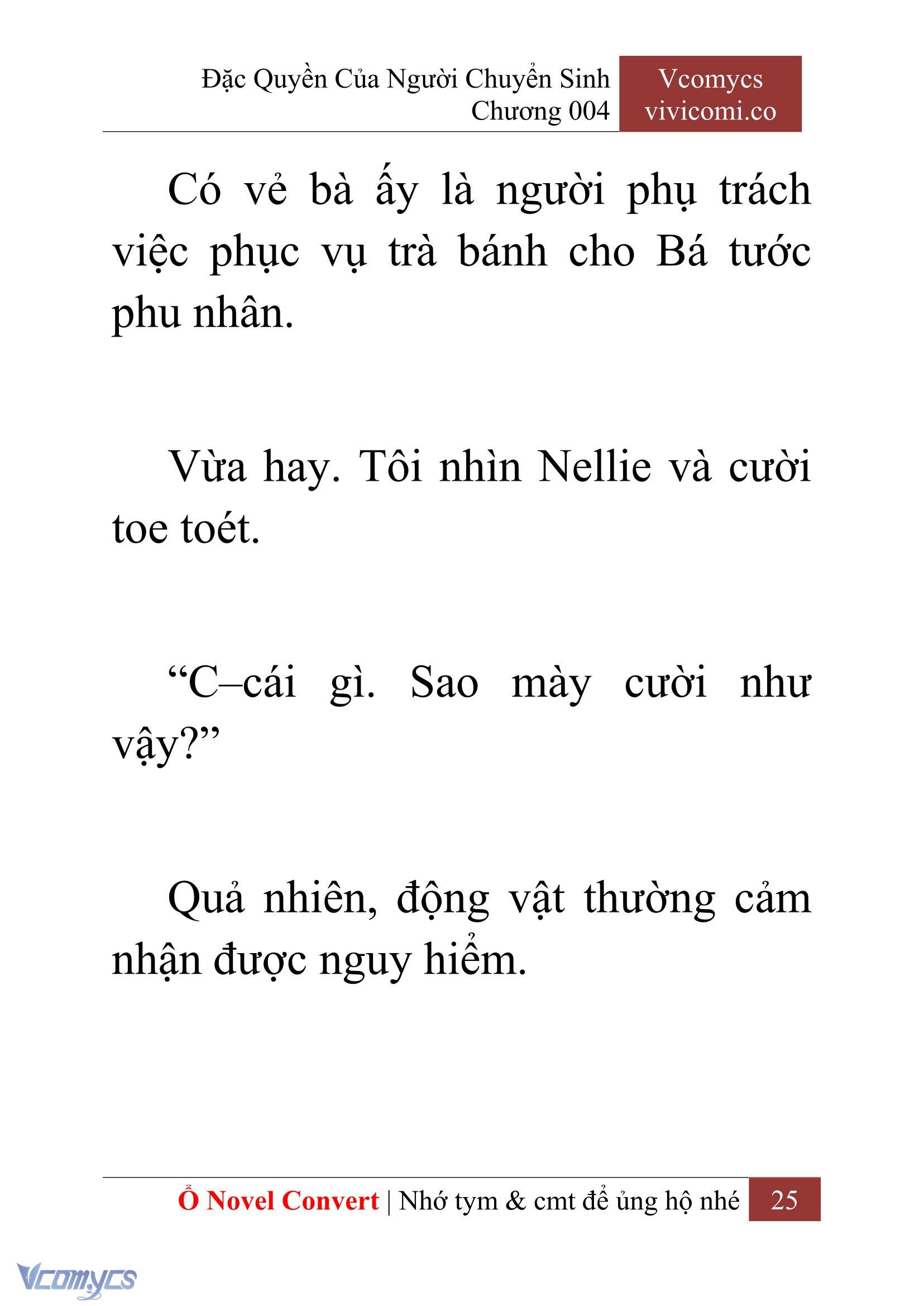 [Novel] Đặc Quyền Của Người Chuyển Sinh Chapter 4 - Trang 27