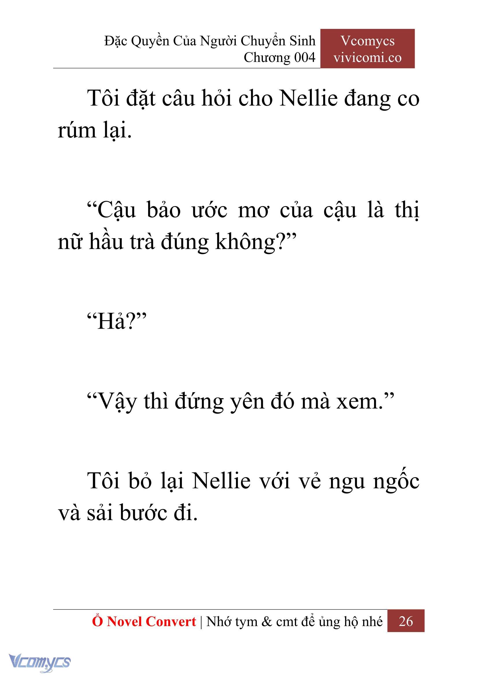 [Novel] Đặc Quyền Của Người Chuyển Sinh Chapter 4 - Trang 28