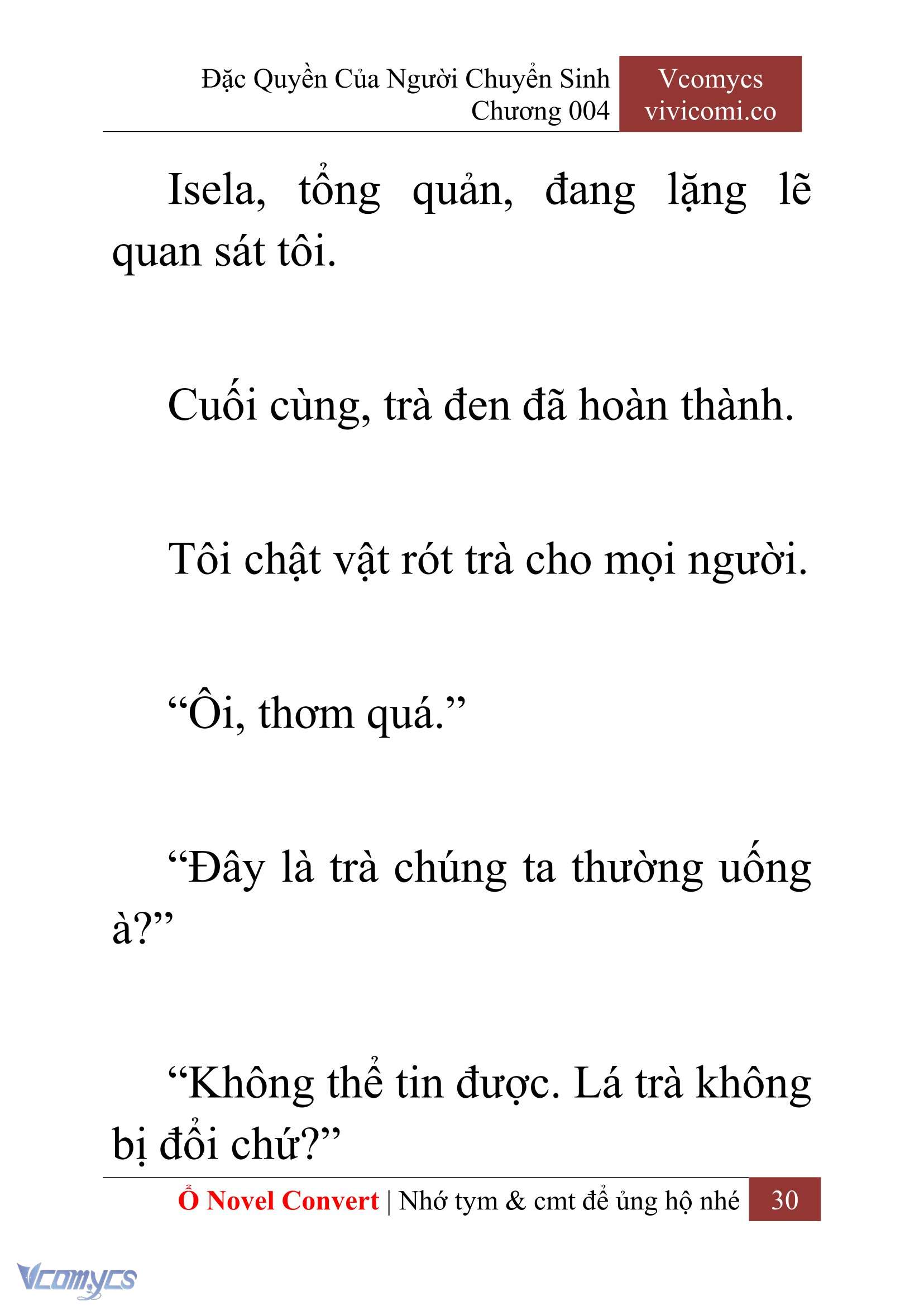 [Novel] Đặc Quyền Của Người Chuyển Sinh Chapter 4 - Trang 32