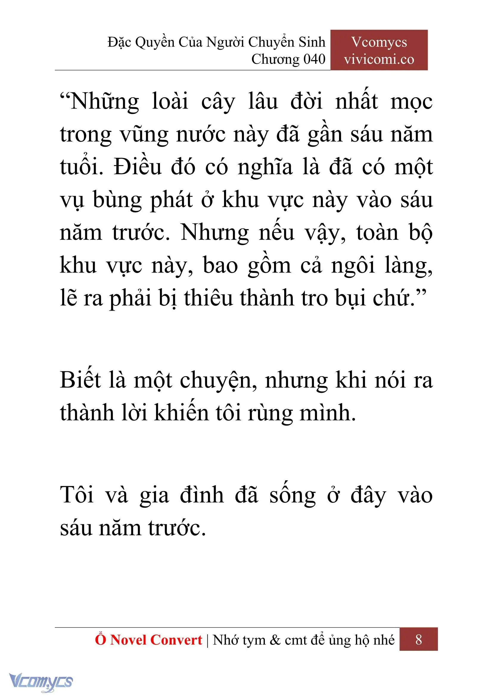[Novel] Đặc Quyền Của Người Chuyển Sinh Chapter 40 - Trang 11