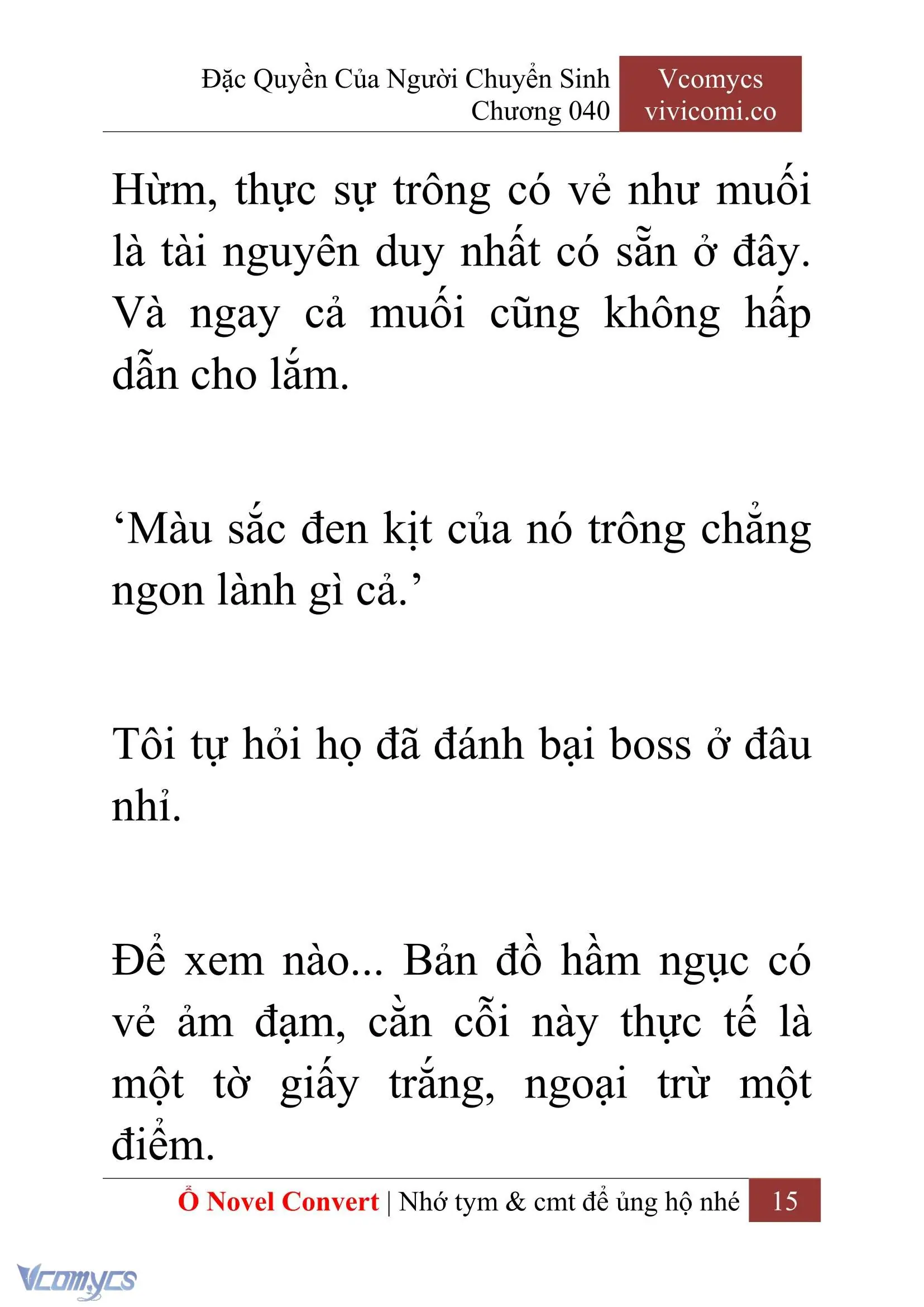 [Novel] Đặc Quyền Của Người Chuyển Sinh Chapter 40 - Trang 18