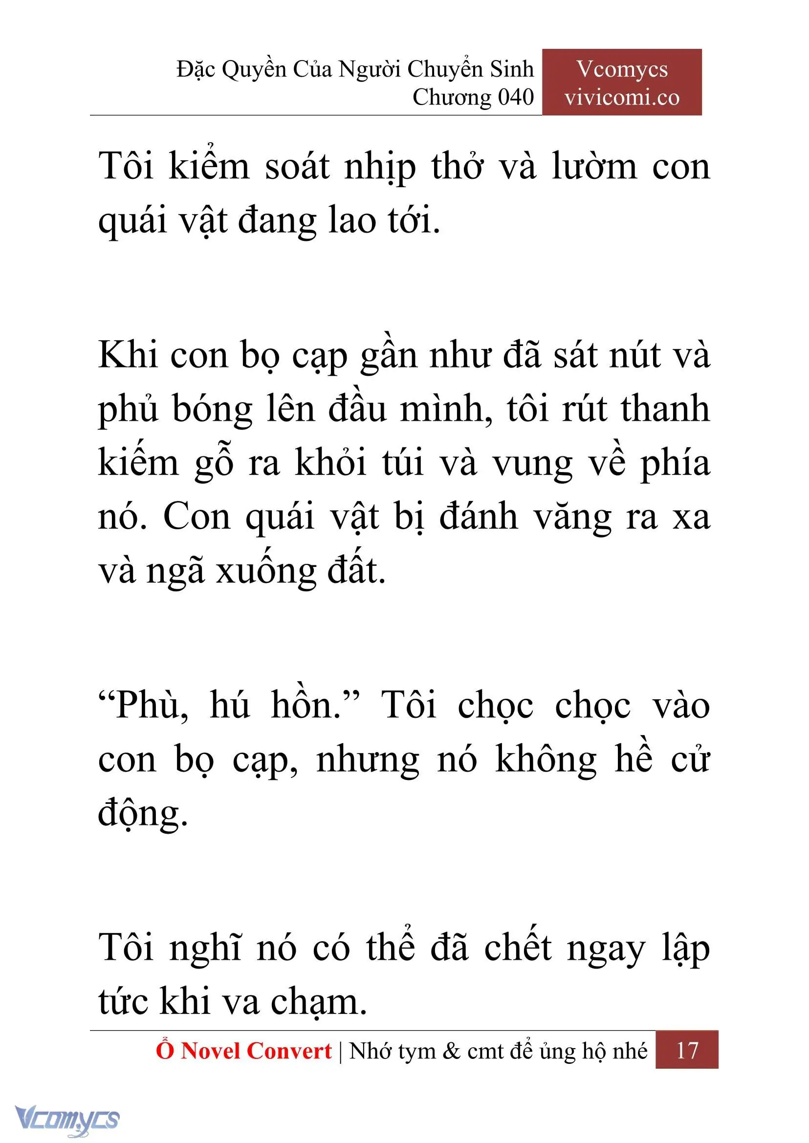 [Novel] Đặc Quyền Của Người Chuyển Sinh Chapter 40 - Trang 20