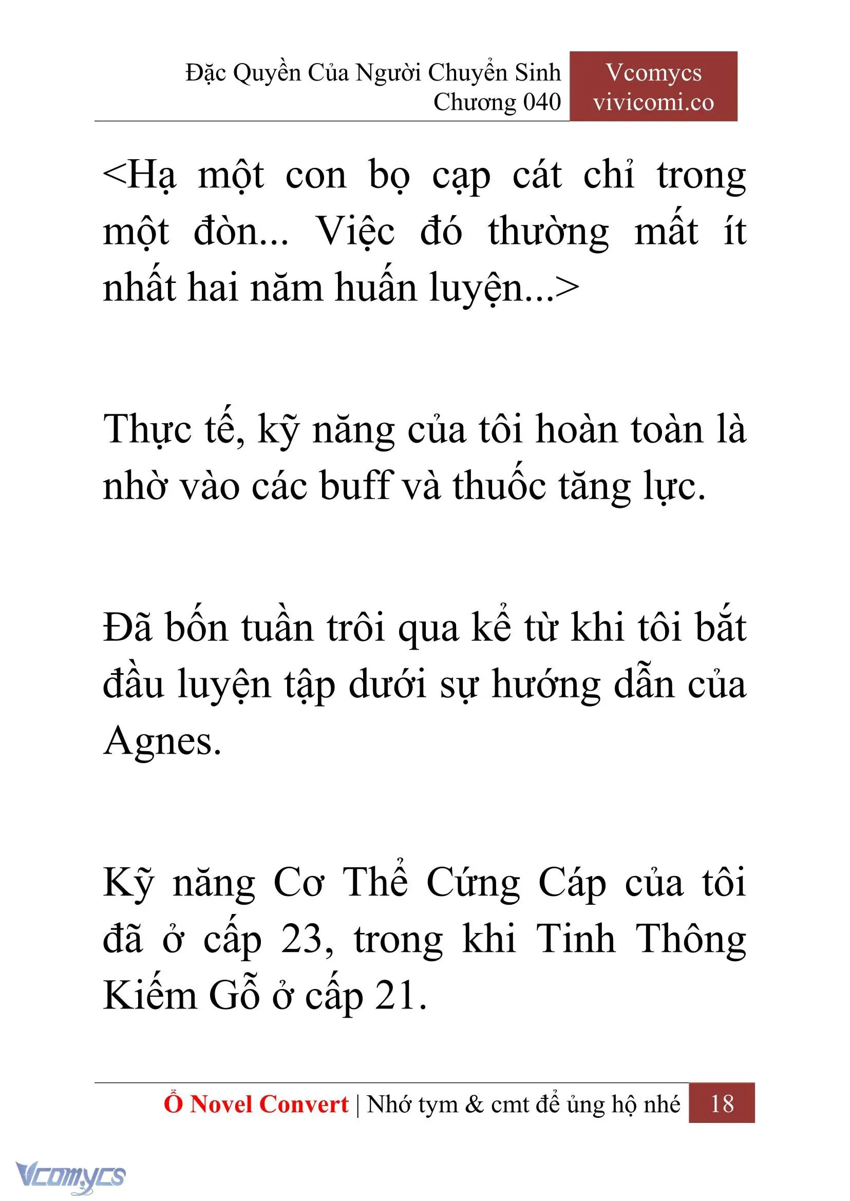 [Novel] Đặc Quyền Của Người Chuyển Sinh Chapter 40 - Trang 21