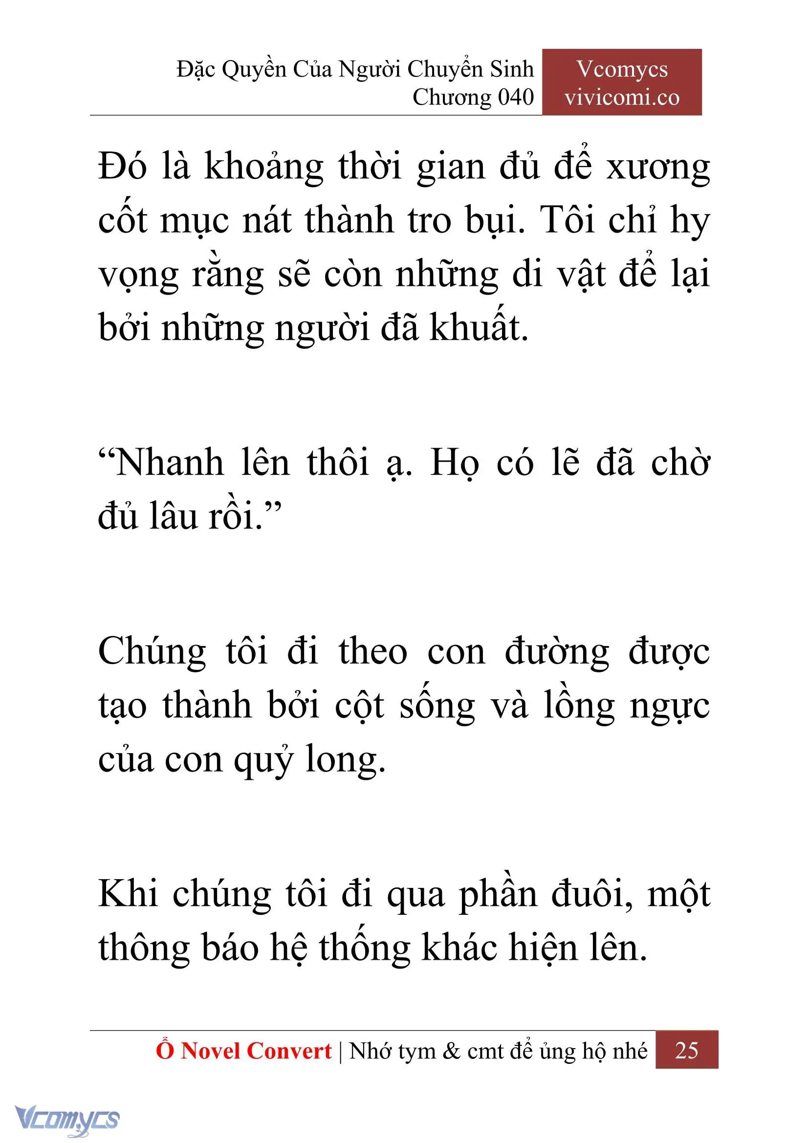 [Novel] Đặc Quyền Của Người Chuyển Sinh Chapter 40 - Trang 28