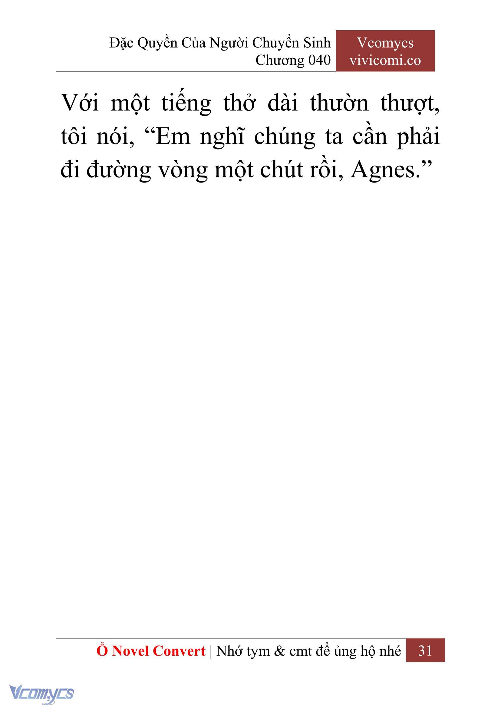 [Novel] Đặc Quyền Của Người Chuyển Sinh Chapter 40 - Trang 33