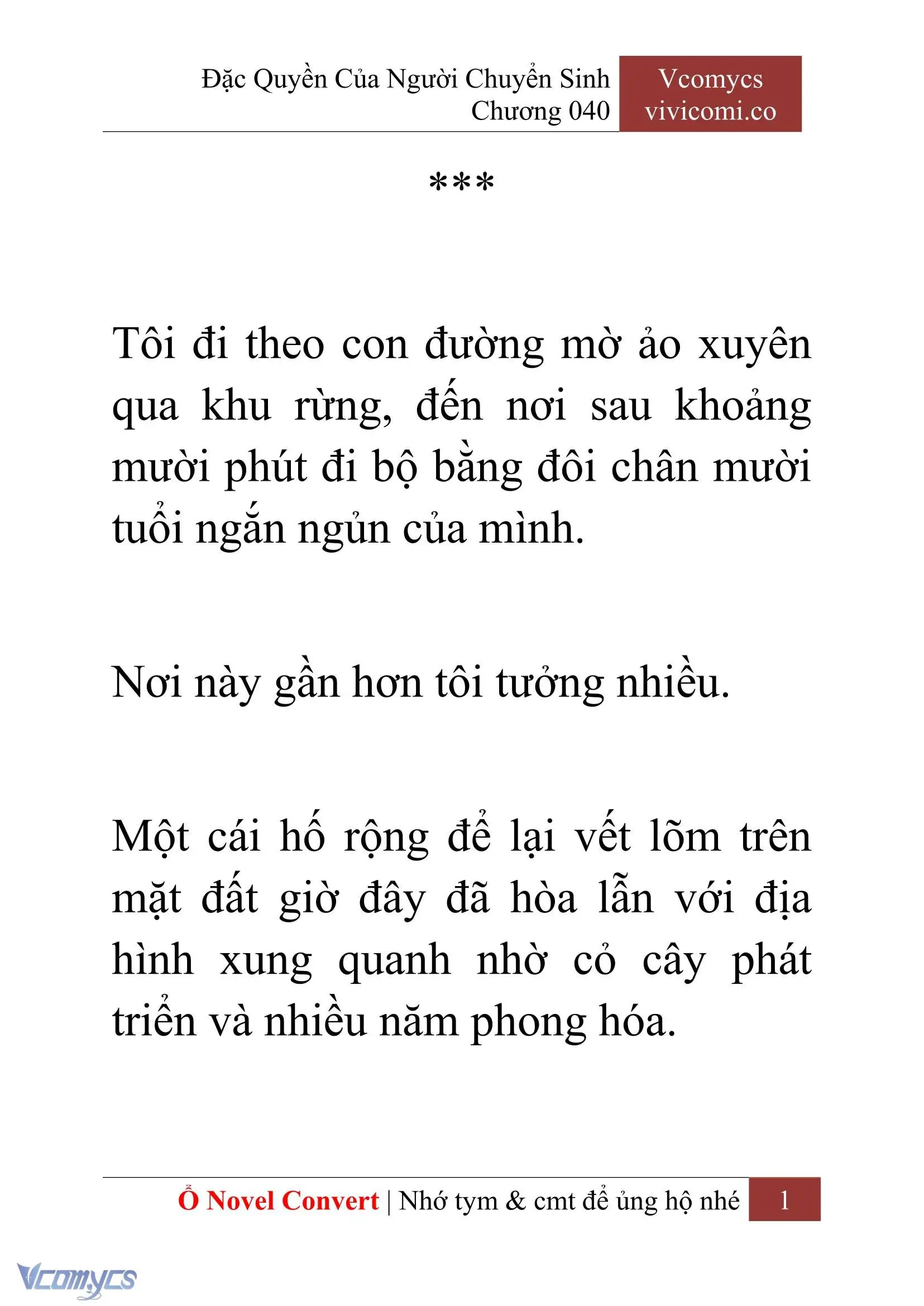 [Novel] Đặc Quyền Của Người Chuyển Sinh Chapter 40 - Trang 4
