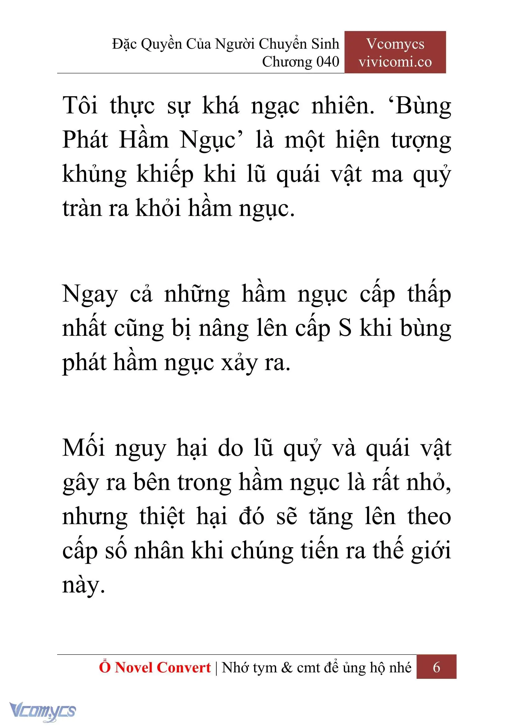 [Novel] Đặc Quyền Của Người Chuyển Sinh Chapter 40 - Trang 9