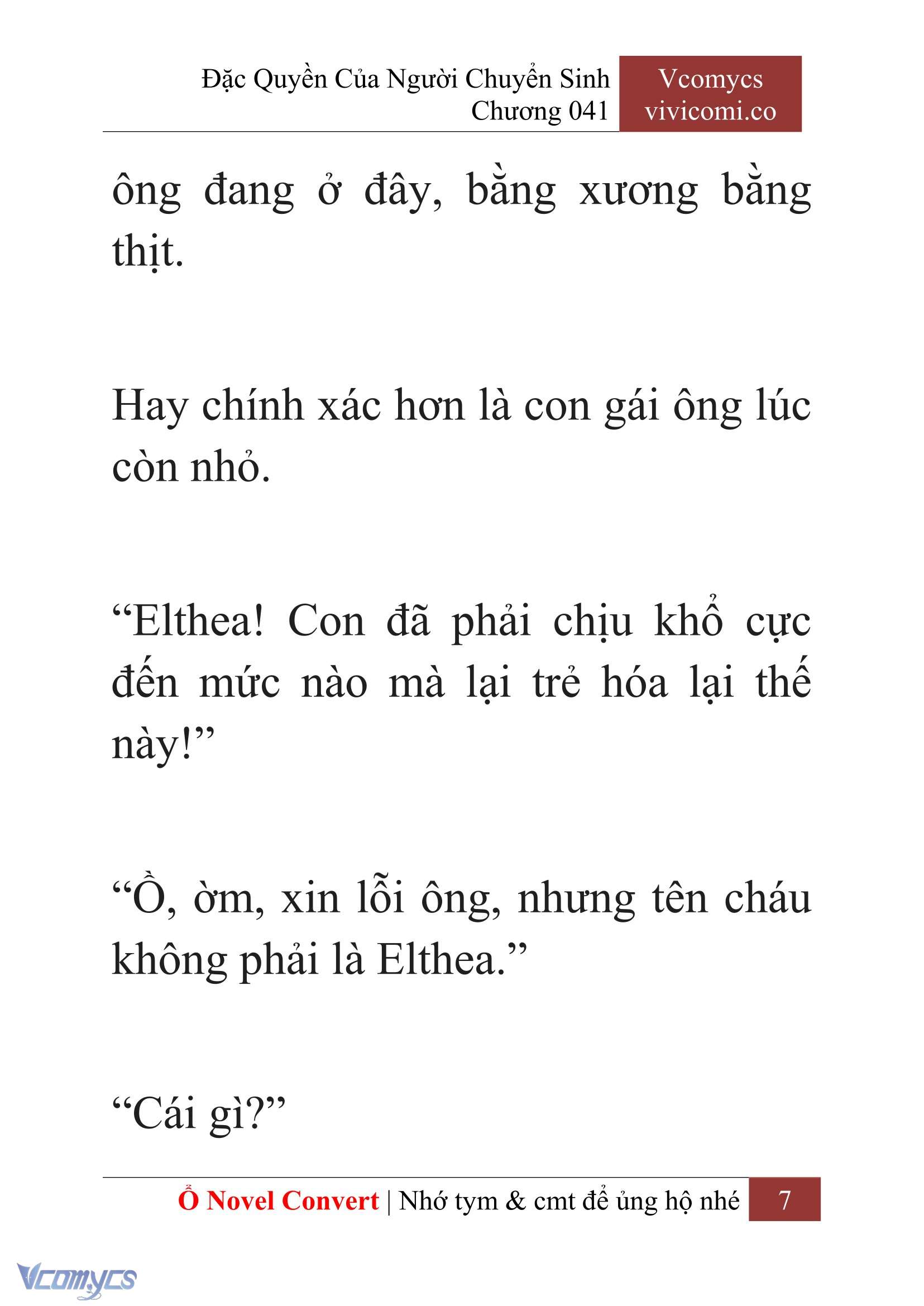 [Novel] Đặc Quyền Của Người Chuyển Sinh Chapter 41 - Trang 10